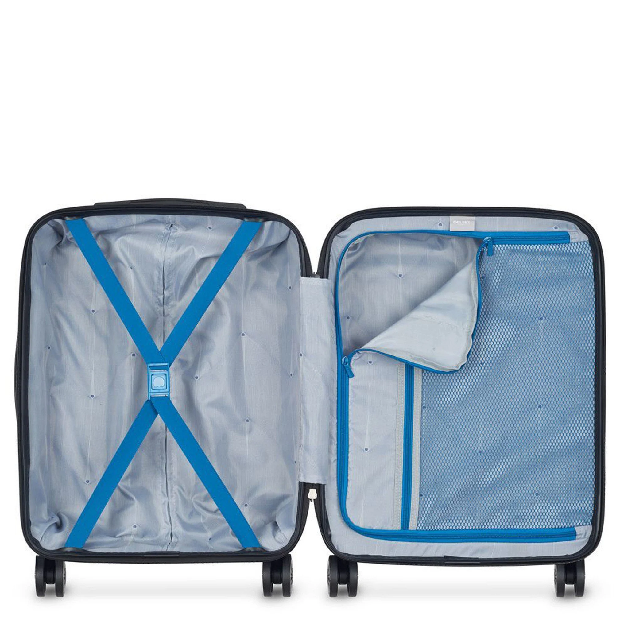Delsey Paris Comete Plus Slim Line - 4-Rollen-Kabinentrolley 55 cm (schwarz) - Image 3