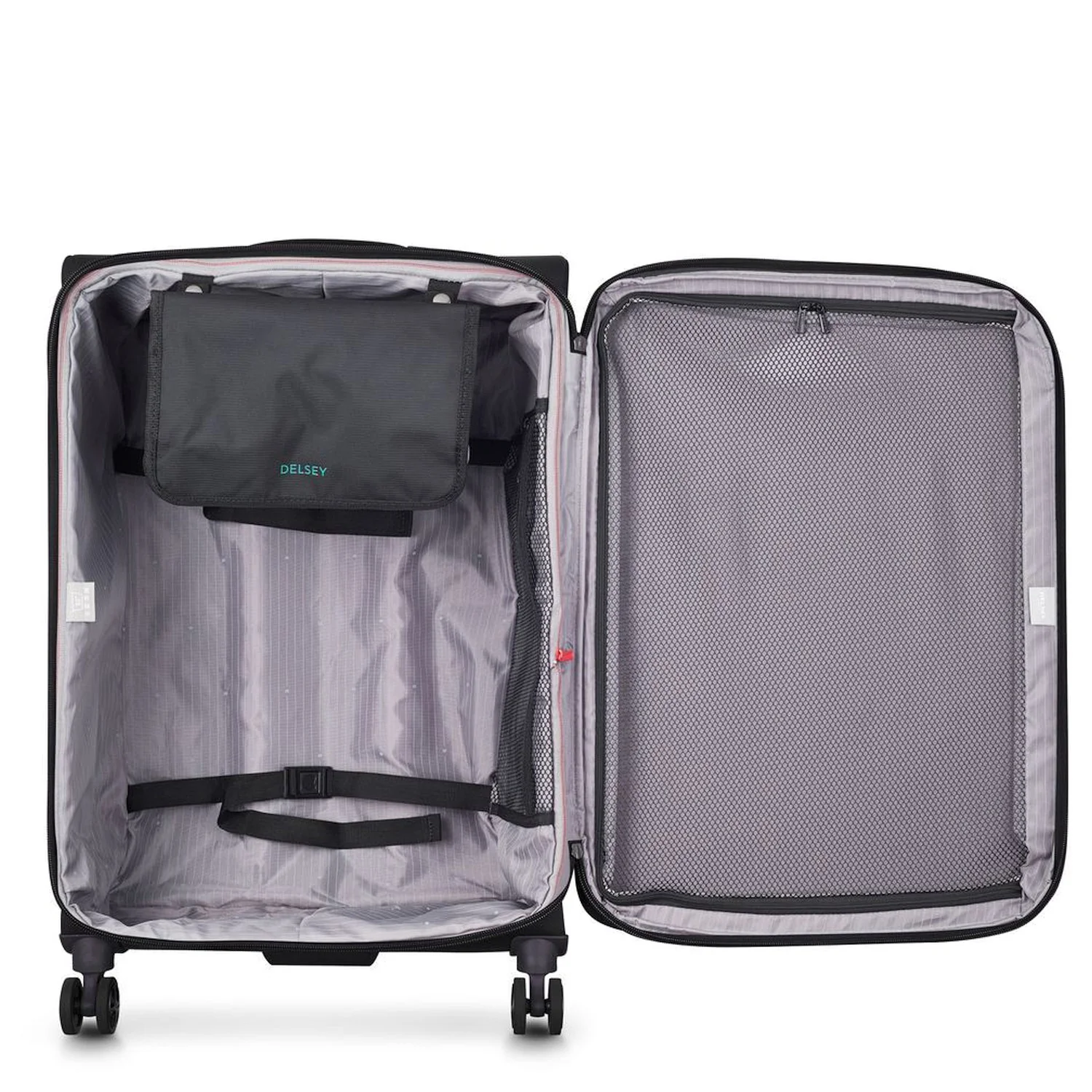 Delsey Paris Helium Dlx 2.0 erweiterbar - 4-Rollen-Trolley 77cm (schwarz) - Image 4