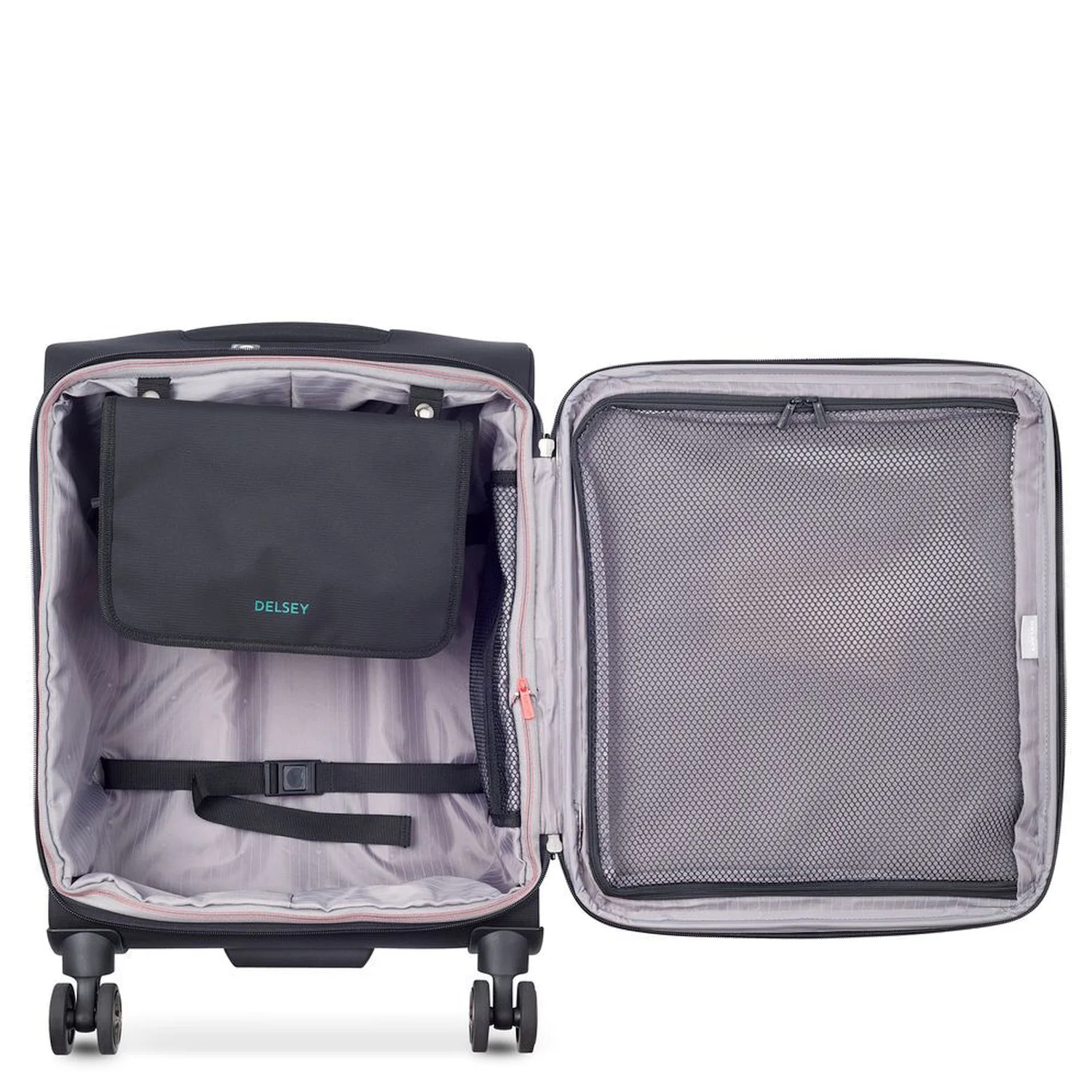 Delsey Paris Helium Dlx 2.0 Slim Line - 4-Rollen-Kabinentrolley 55 cm (schwarz) - Image 3