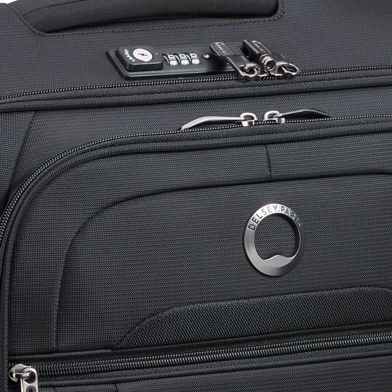 Delsey Paris Helium Dlx 2.0 Slim Line - 4-Rollen-Kabinentrolley 55 cm (schwarz) - Image 4