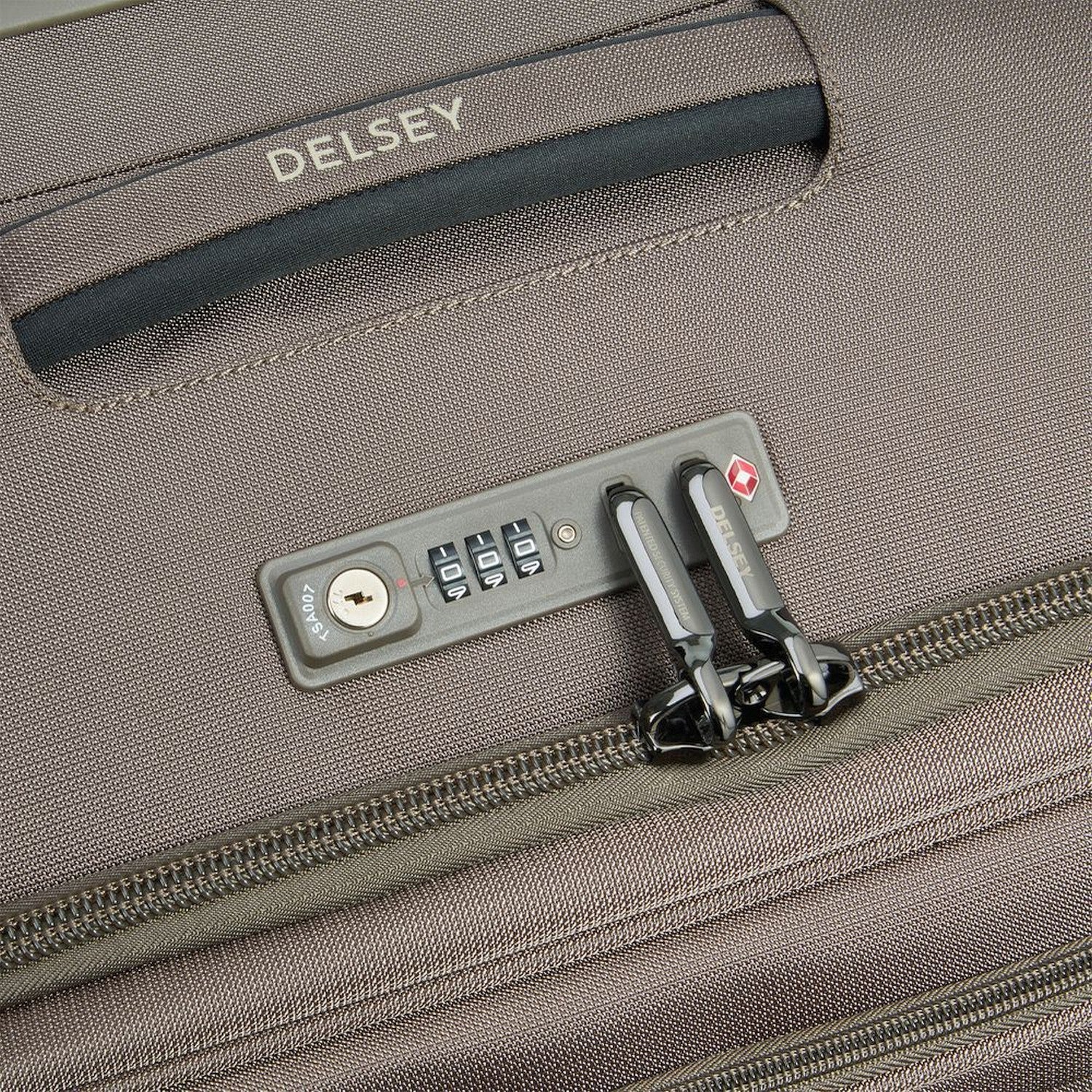 Delsey Paris Helium Dlx 2.0 Slim Line - 4-Rollen-Kabinentrolley 55 cm (mokka) - Image 6