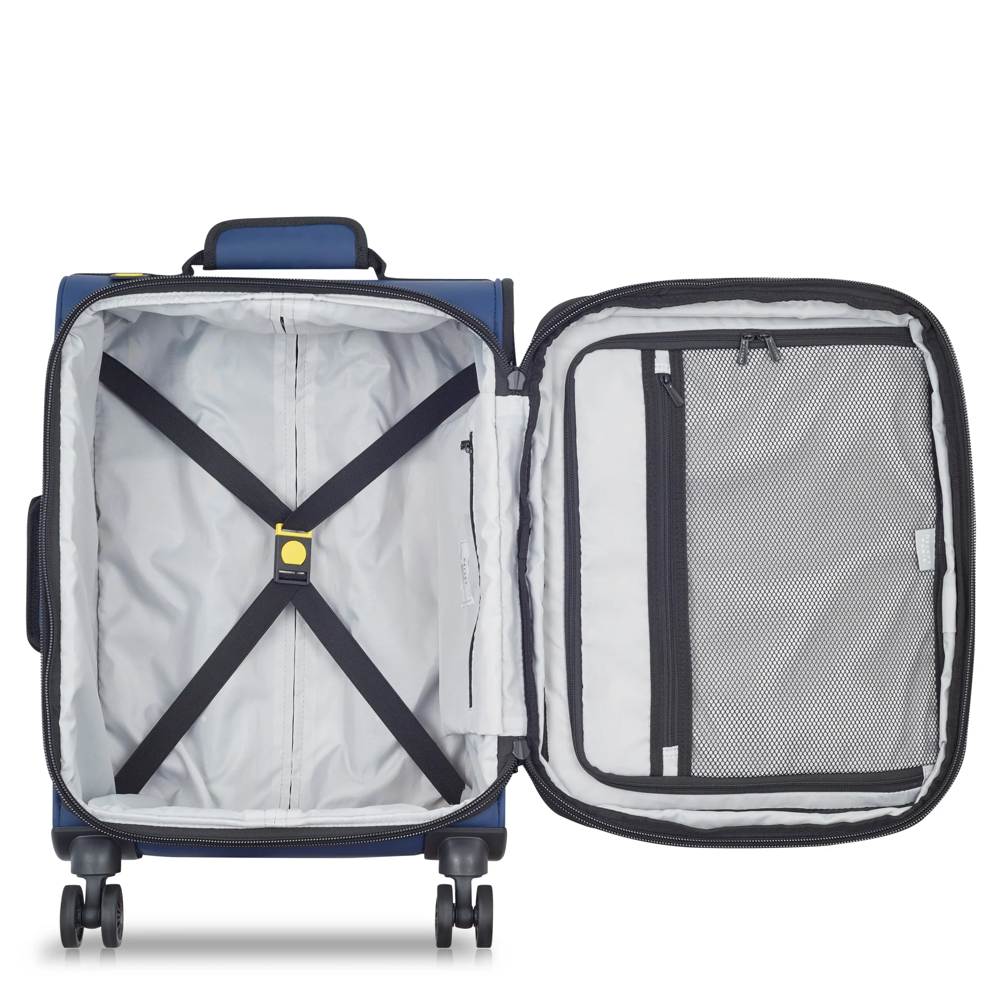 Delsey Paris Maubert 2.0 - 4-Rollen-Kabinentrolley 55 cm erw. (marineblau) - Image 5