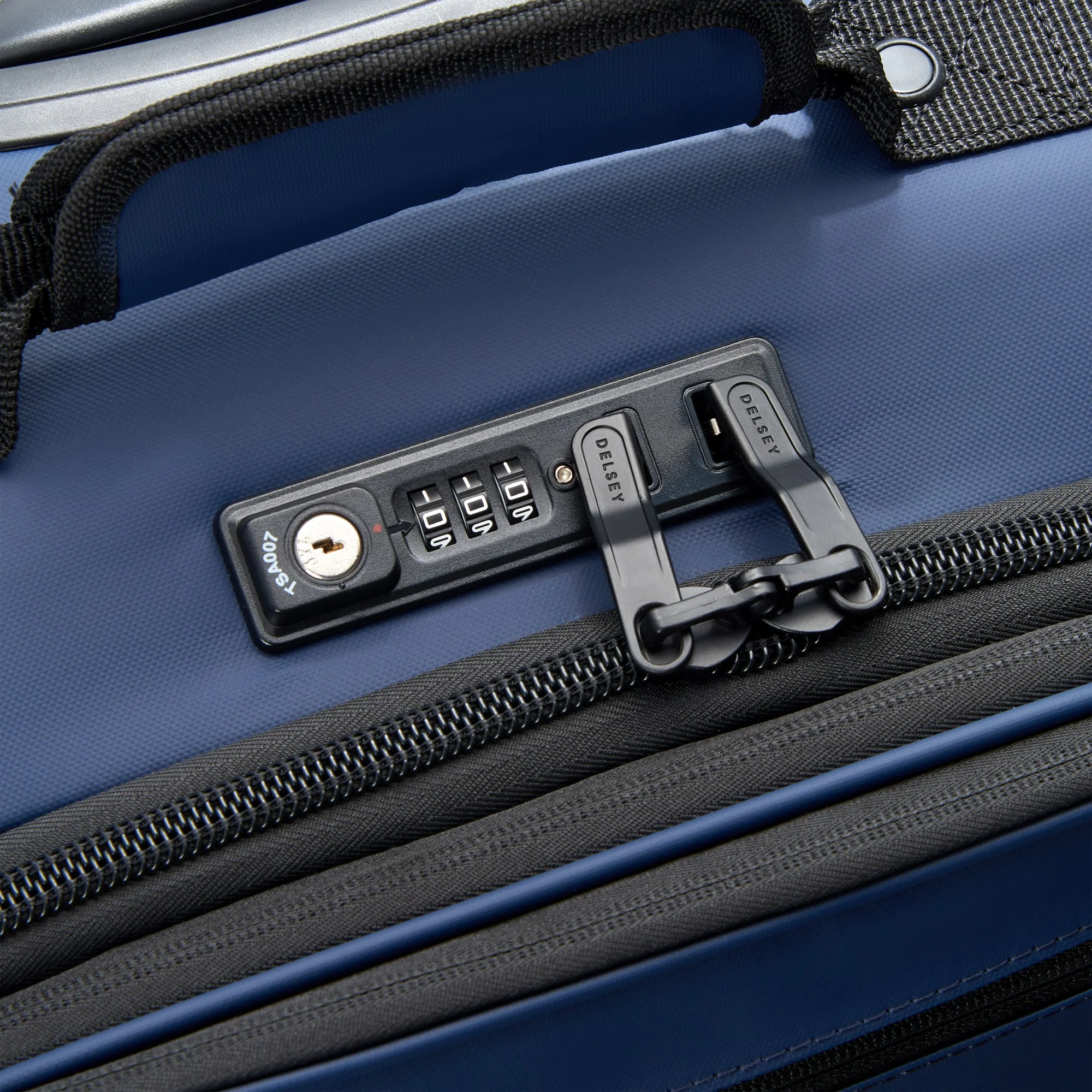 Delsey Paris Maubert 2.0 - 4-Rollen-Kabinentrolley 55 cm erw. (marineblau) - Image 7