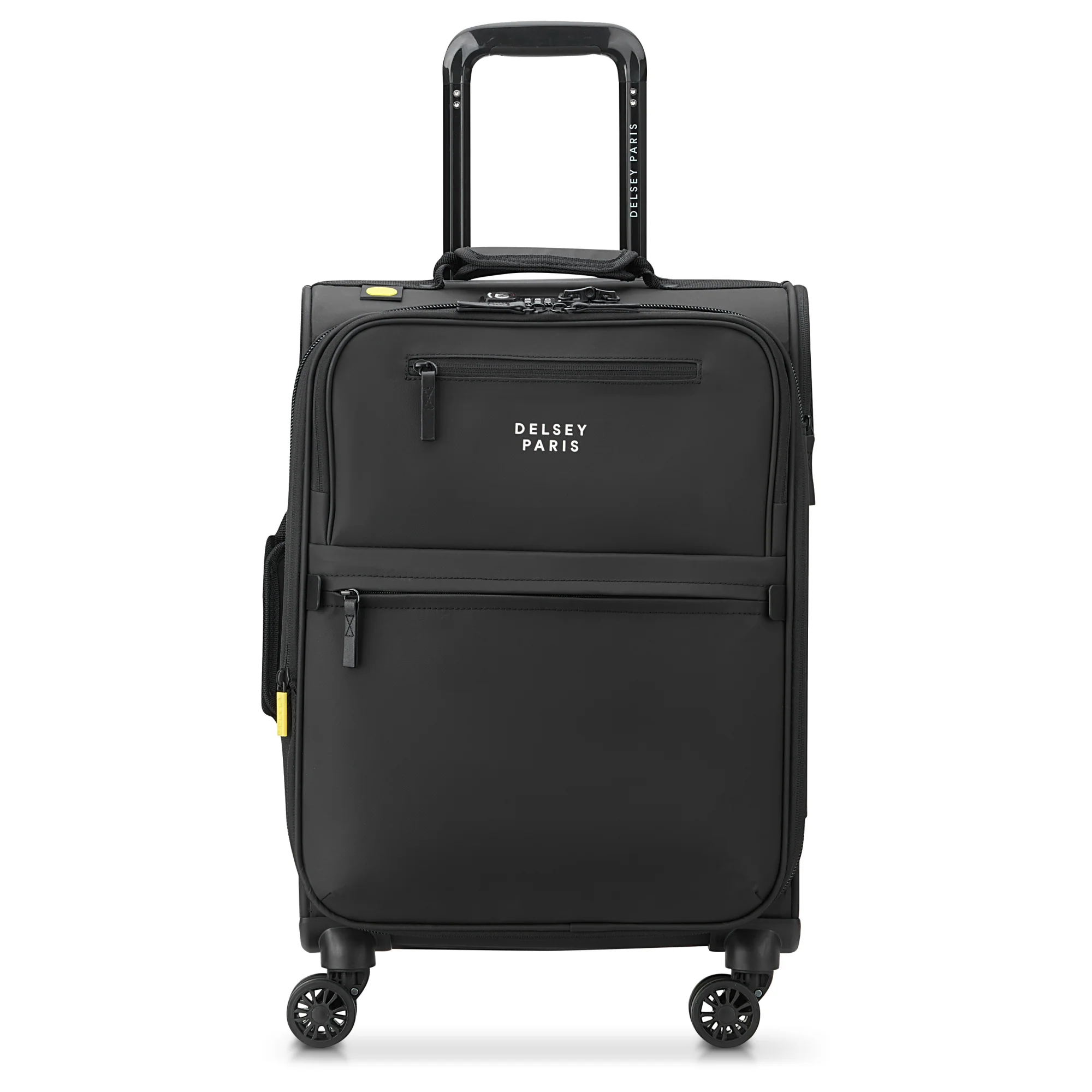Delsey Paris Maubert 2.0 - 4-Rollen-Kabinentrolley 55 cm erw. (schwarz)
