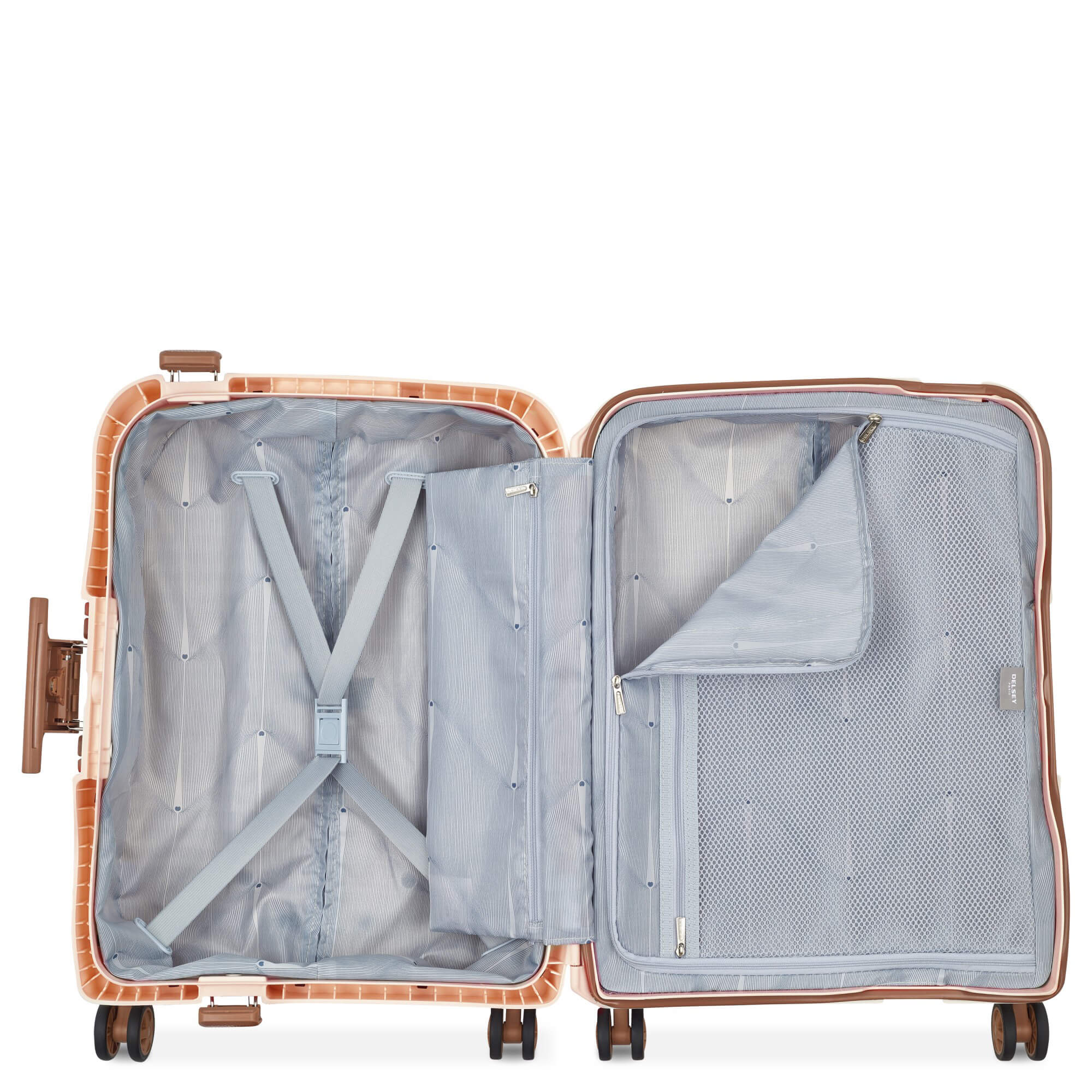 Delsey Paris Moncey MR Slim Line - 4-Rollen-Kabinentrolley 55 cm (pink) - Image 4