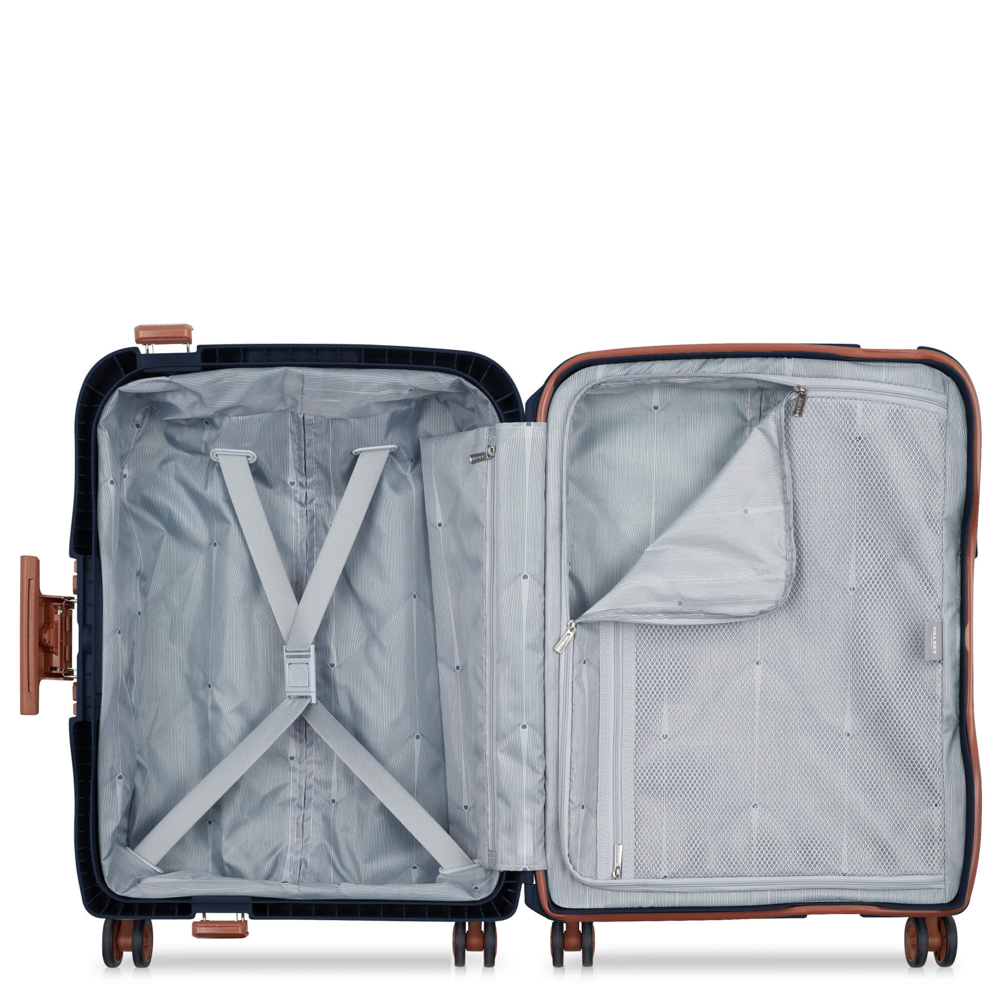 Delsey Paris Moncey MR Slim Line - 4-Rollen-Kabinentrolley 55 cm (tintenblau) - Image 4