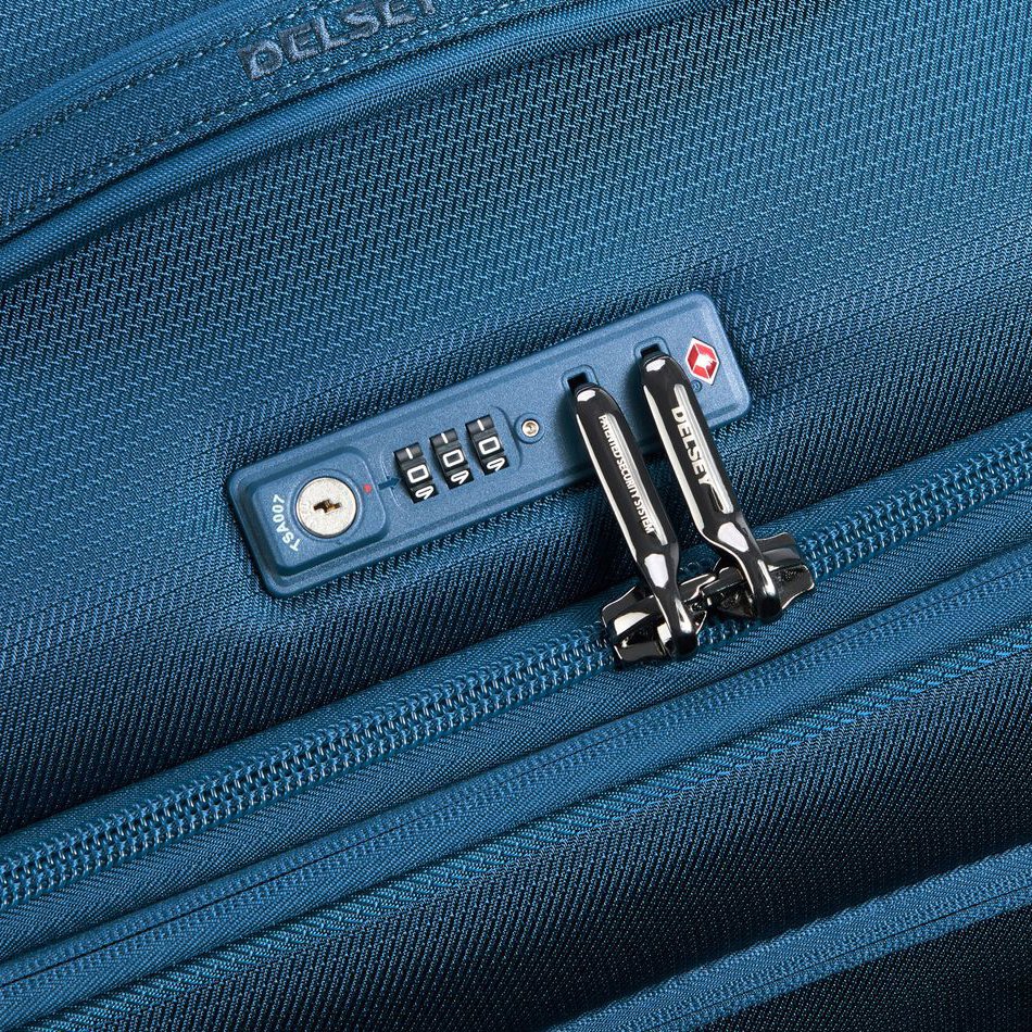 Delsey Paris Montmatre Air 2.0 - 4-Rollen-Kabinentrolley S 55 cm erw. (blau) - Image 5