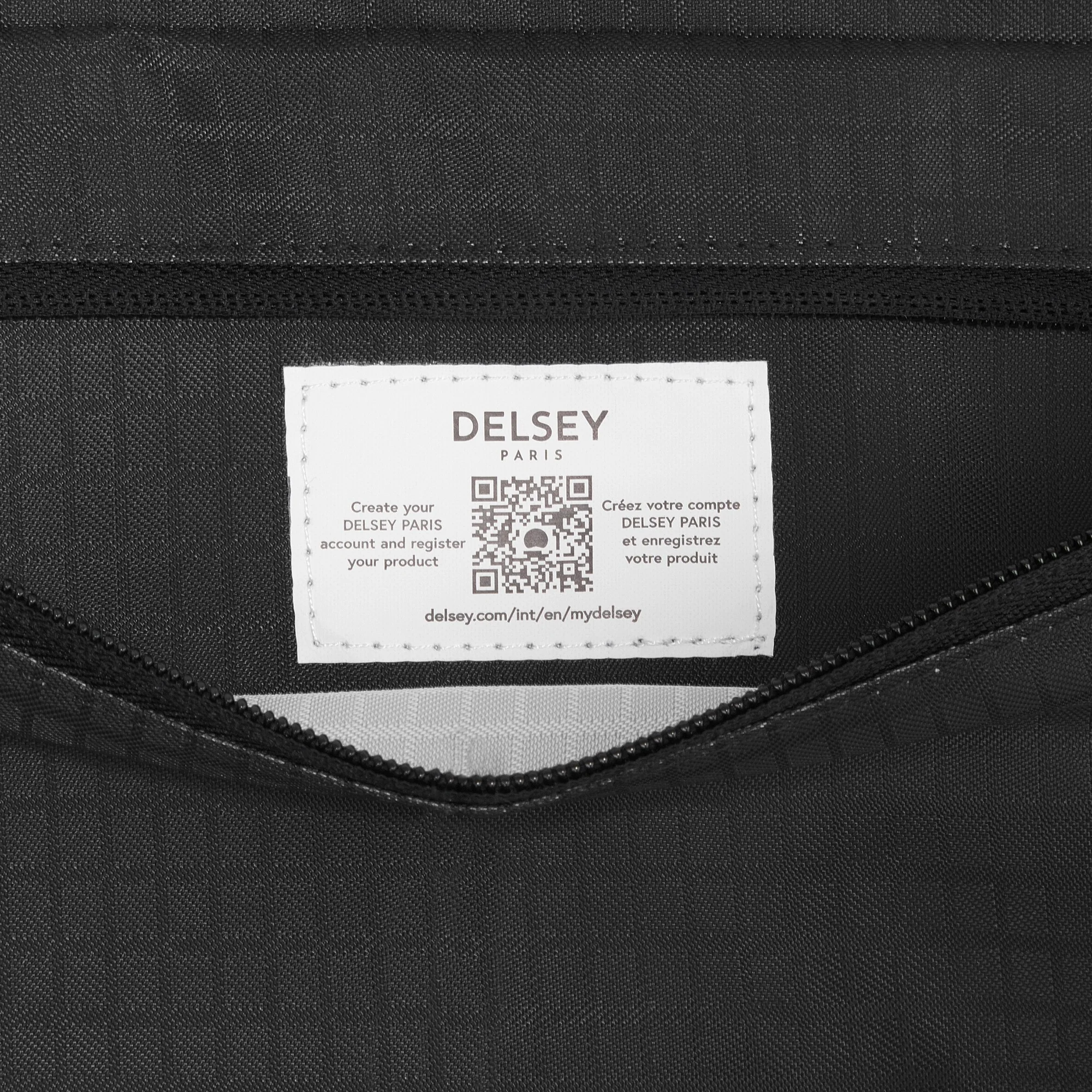 Delsey Paris Nomade faltbare - Reisetasche 80 cm (schwarz) - Image 8