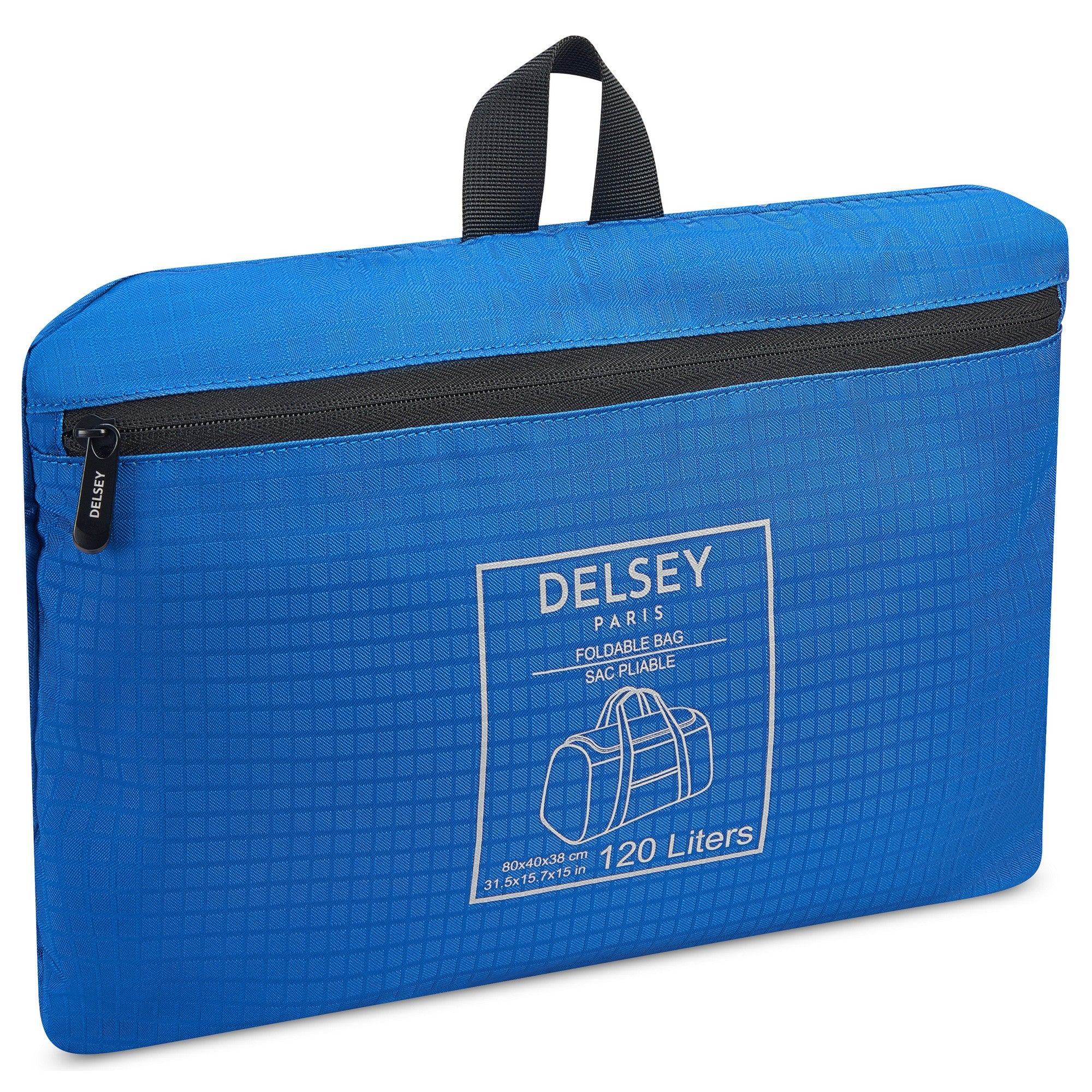 Delsey Paris Nomade faltbare - Reisetasche 80 cm (blau) - Image 10