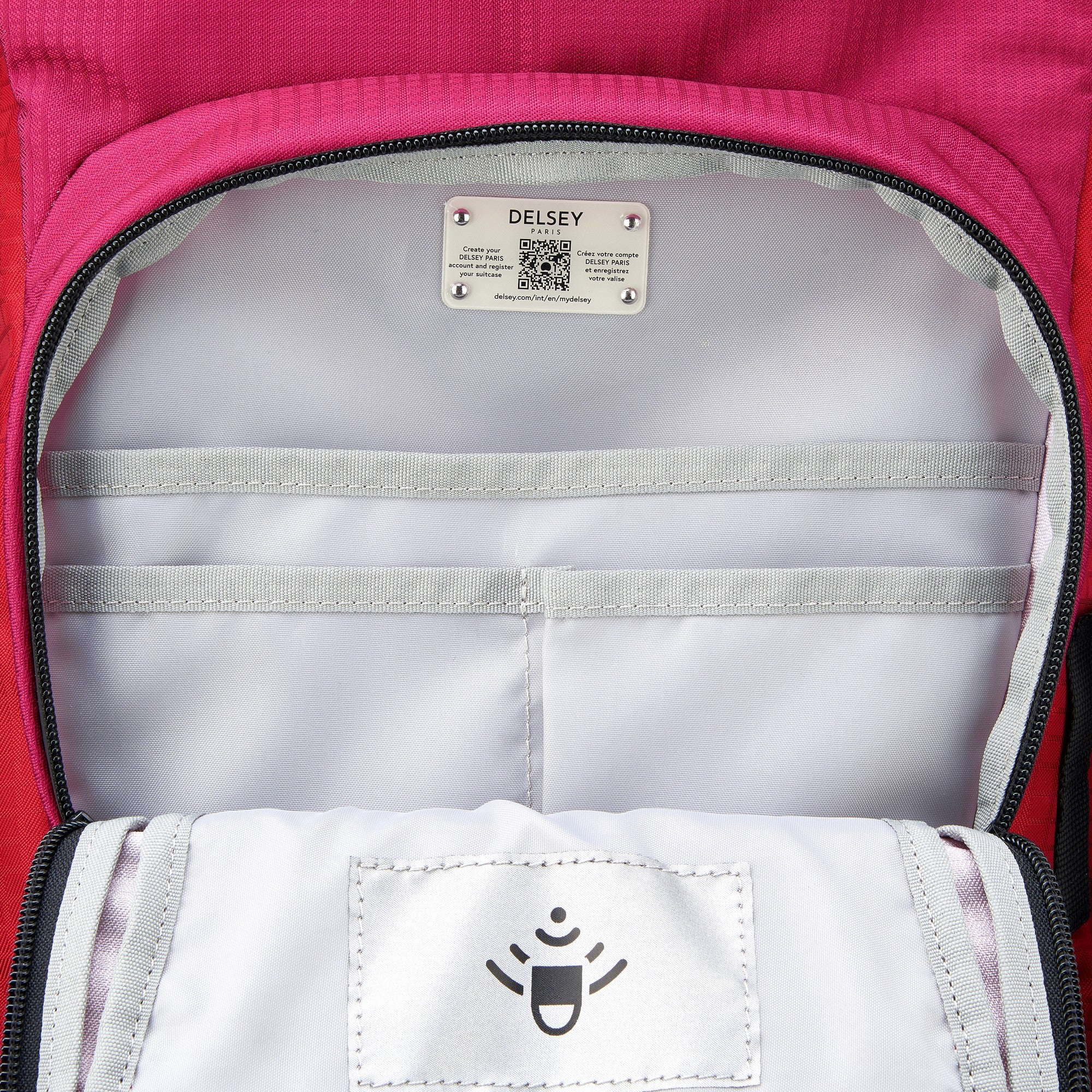 Delsey Paris Nomade - Rucksack 15" 43 cm L RIFD (paonie) - Image 8