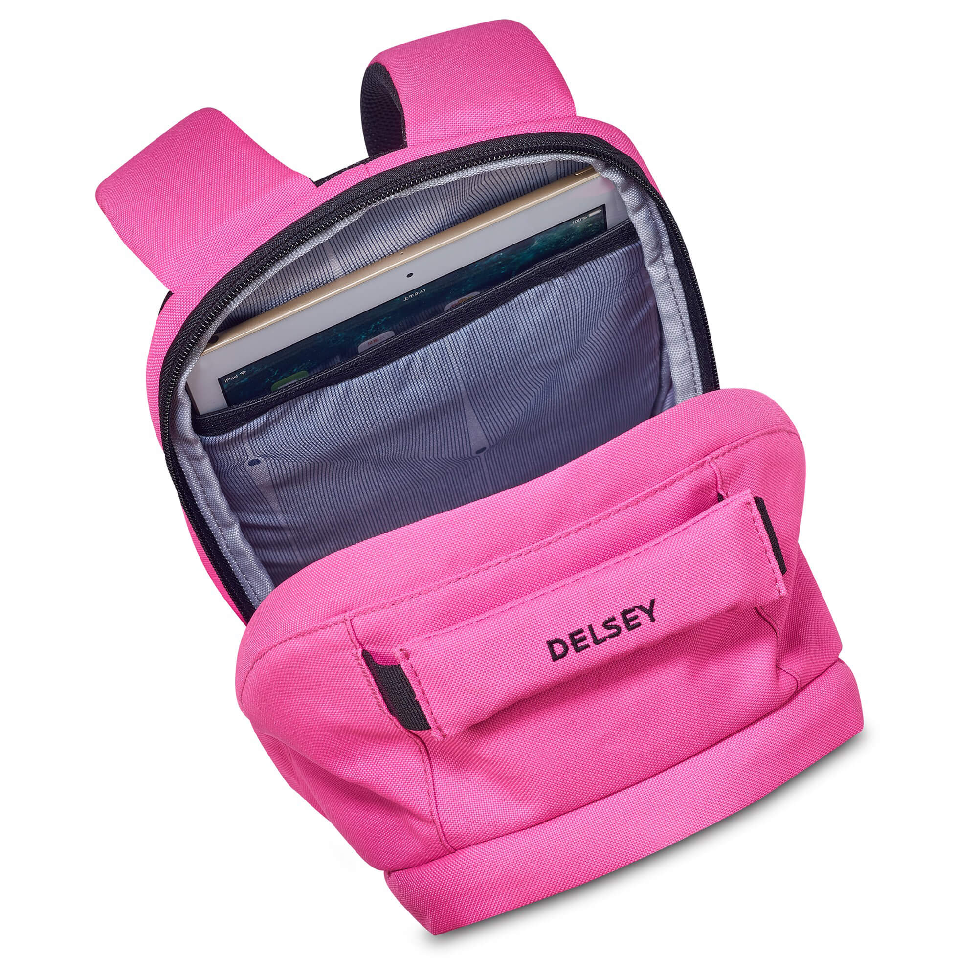 Delsey Paris Securban Mikro - Rucksack mit Tabletfach 9.7" 30 cm (fuchsia) - Image 7