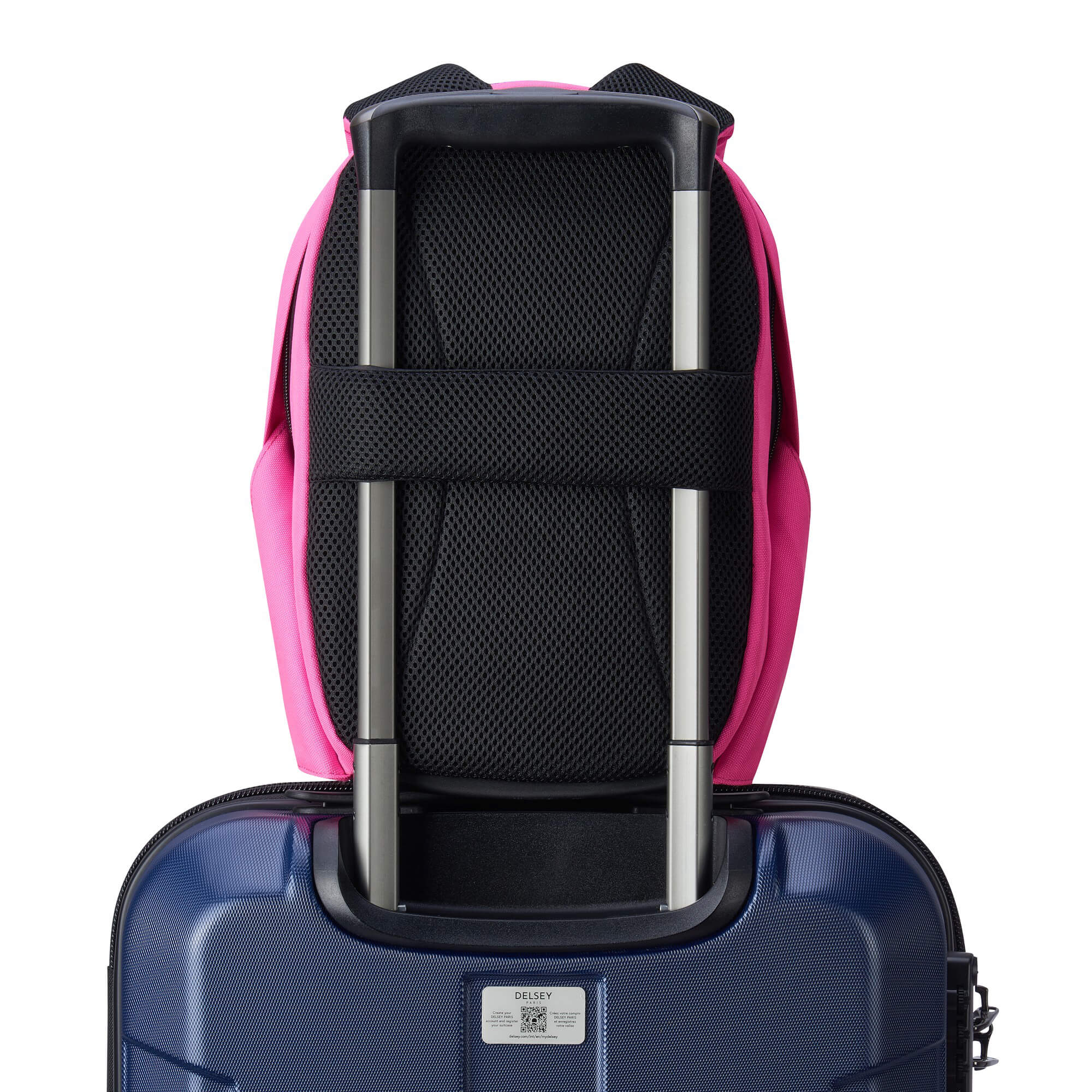 Delsey Paris Securban Mikro - Rucksack mit Tabletfach 9.7" 30 cm (fuchsia) - Image 8