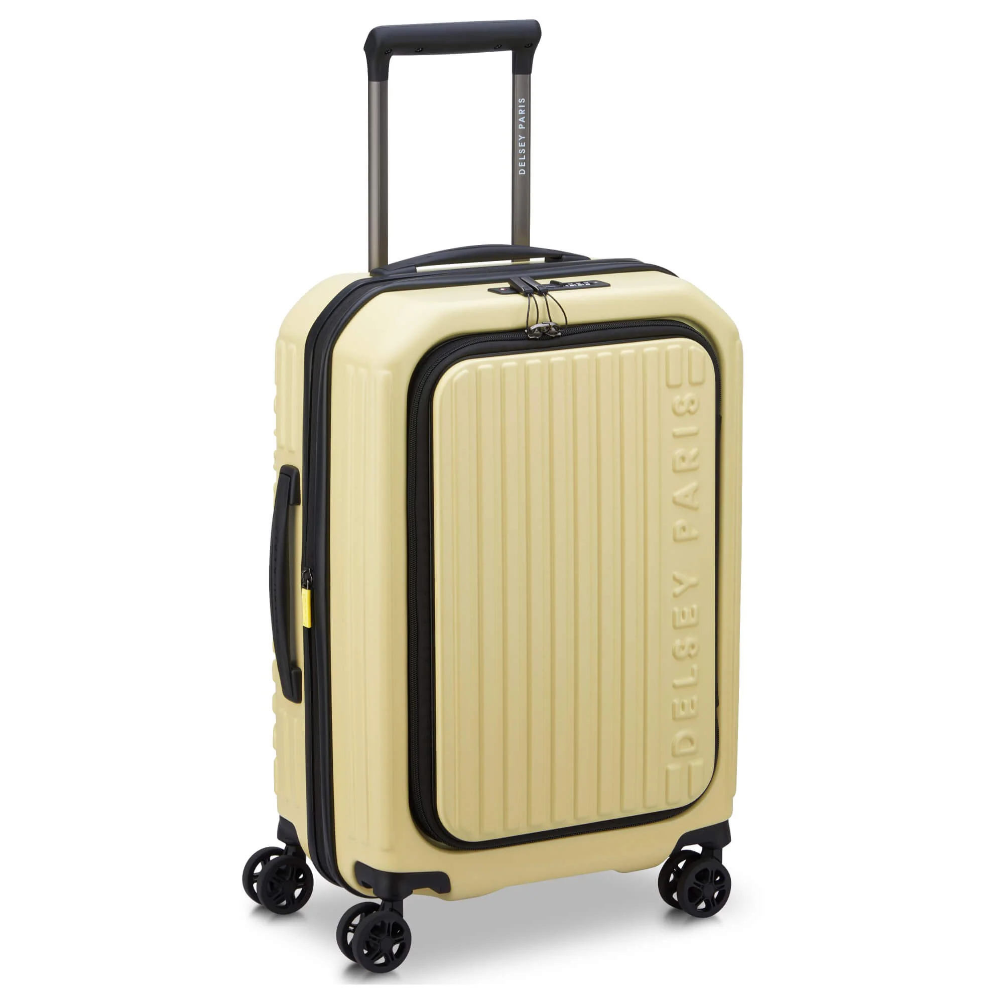 Delsey Paris Securitime - 4-Rollen-Kabinentrolley S 55 cm erw. (blassgelb) - Image 2