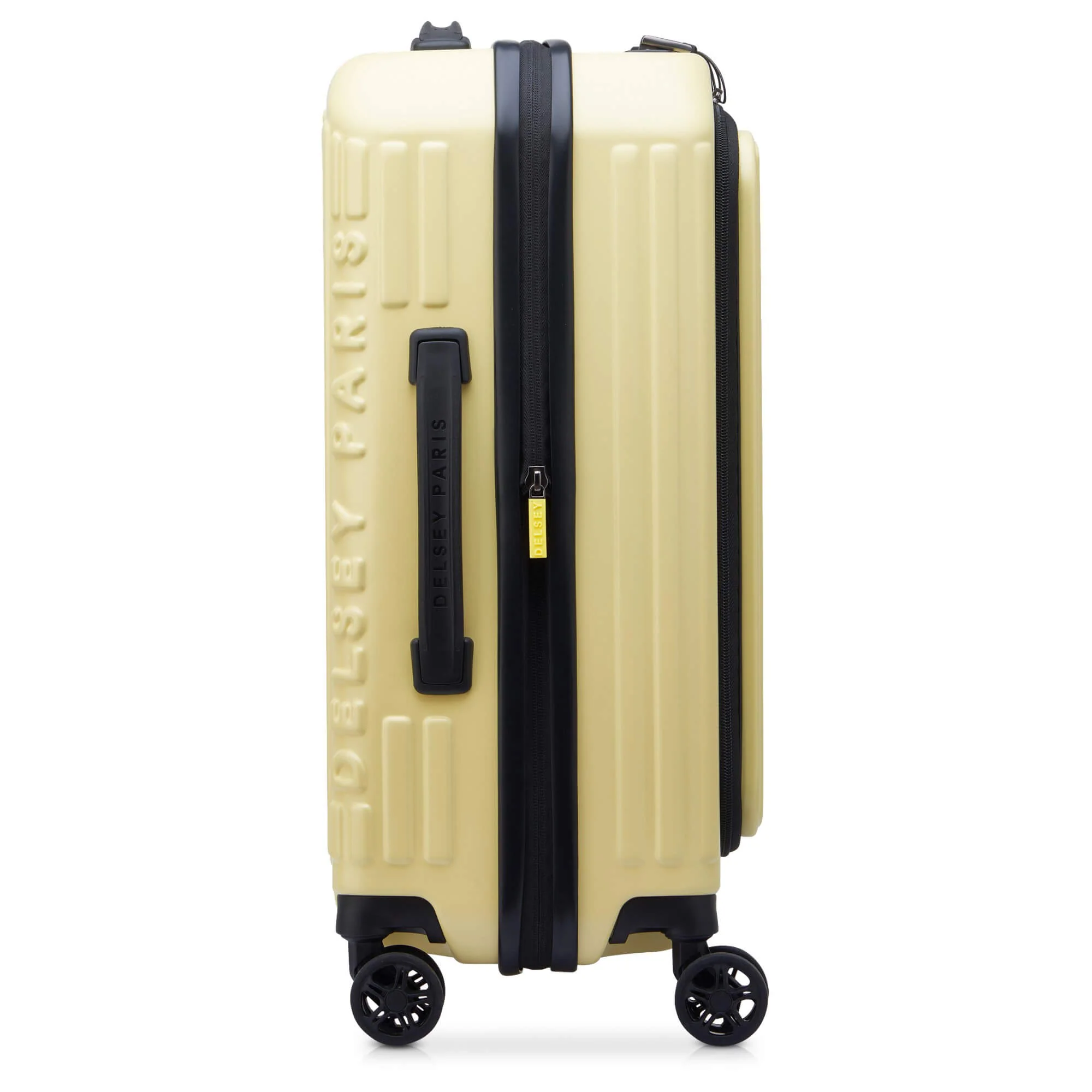 Delsey Paris Securitime - 4-Rollen-Kabinentrolley S 55 cm erw. (blassgelb) - Image 3