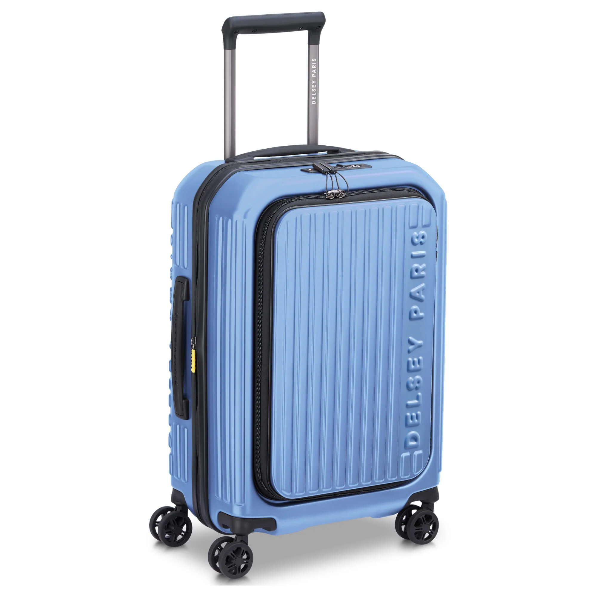 Delsey Paris Securitime - 4-Rollen-Kabinentrolley S 55 cm erw. (lavendelblau) - Image 2