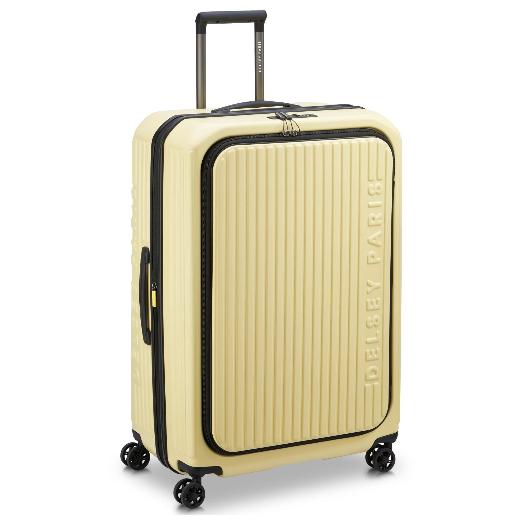 Delsey Paris Securitime - 4-Rollen-Trolley L 77 cm erw. (blassgelb) - Image 4