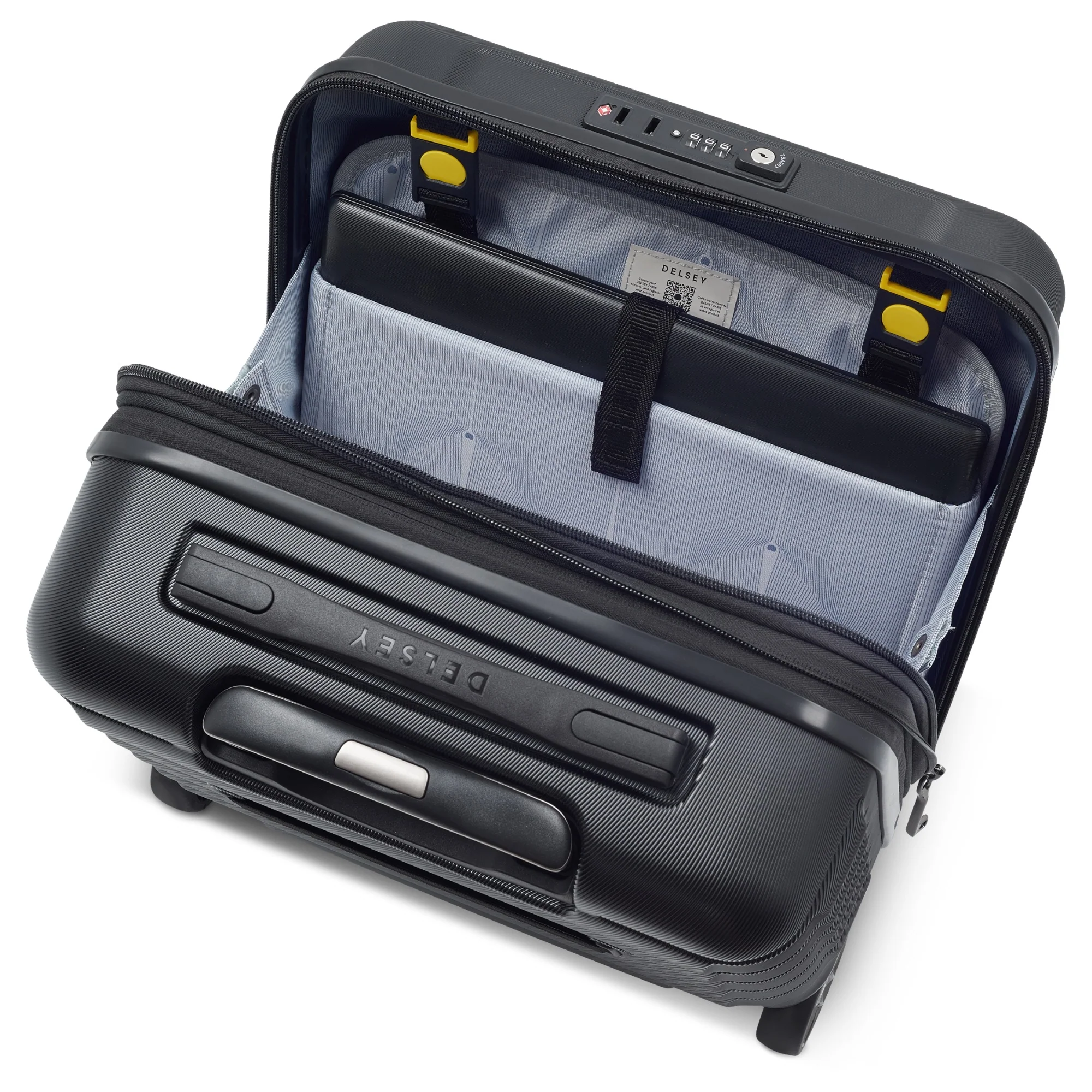 Delsey Paris Shadow 5.0 - 2-Rollen-Businesstrolley 38 cm erw. (schwarz) - Image 6