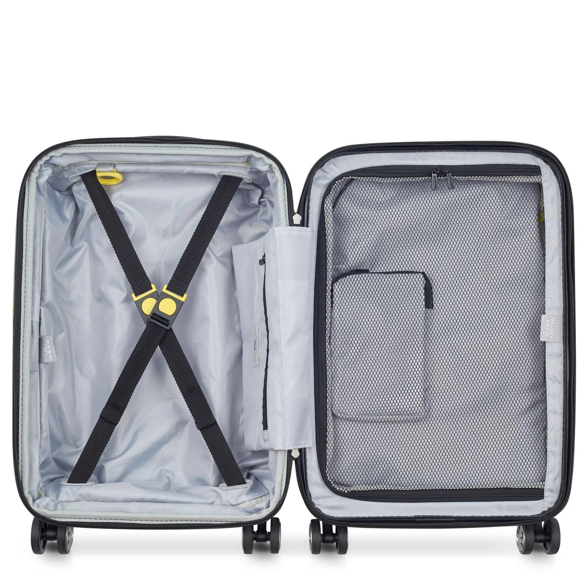 Delsey Paris Shadow 5.0 - 4-Rollen-Kabinentrolley mit Vordertasche S 55 cm erw. USB (blau) - Image 5