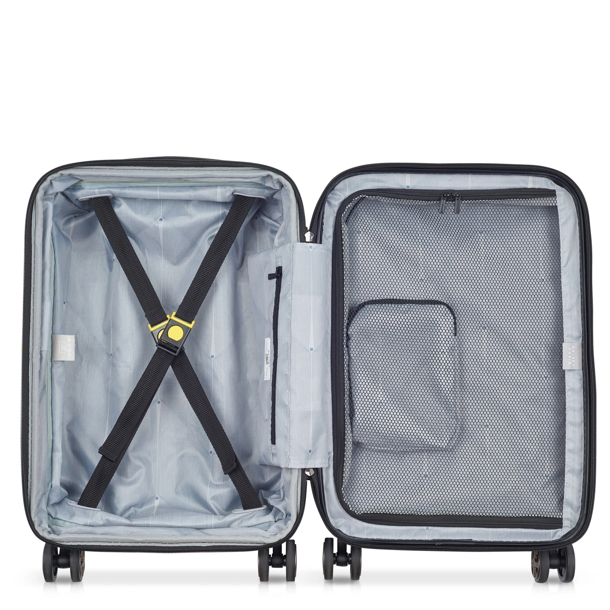 Delsey Paris Shadow 5.0 - 4-Rollen-Kabinentrolley mit Vortasche S 55 cm erw. USB (gruen) - Image 5