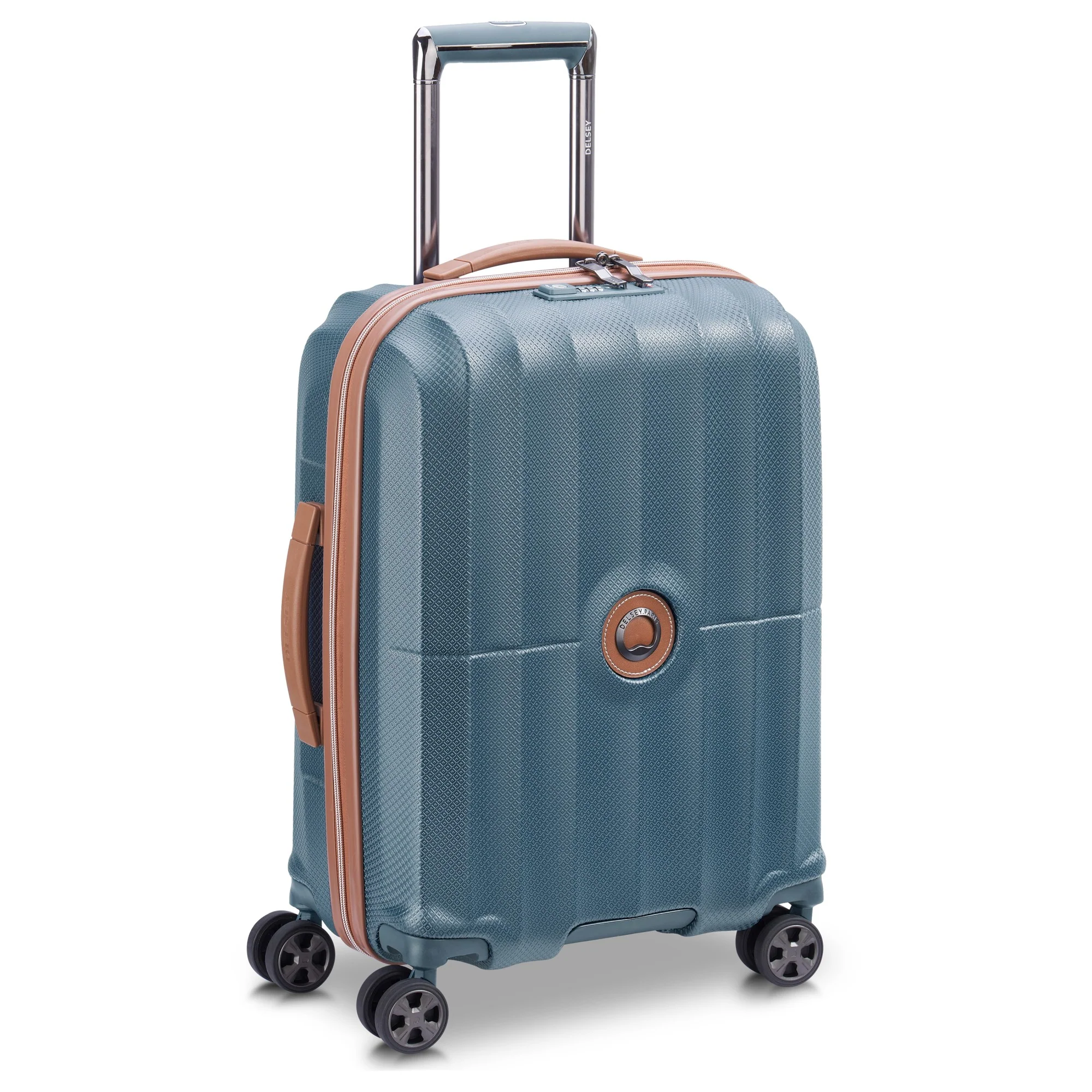 Delsey Paris Carrousel - 4-Rollen-Kabinentrolley Slim line 55 cm (meerblau) - Image 5