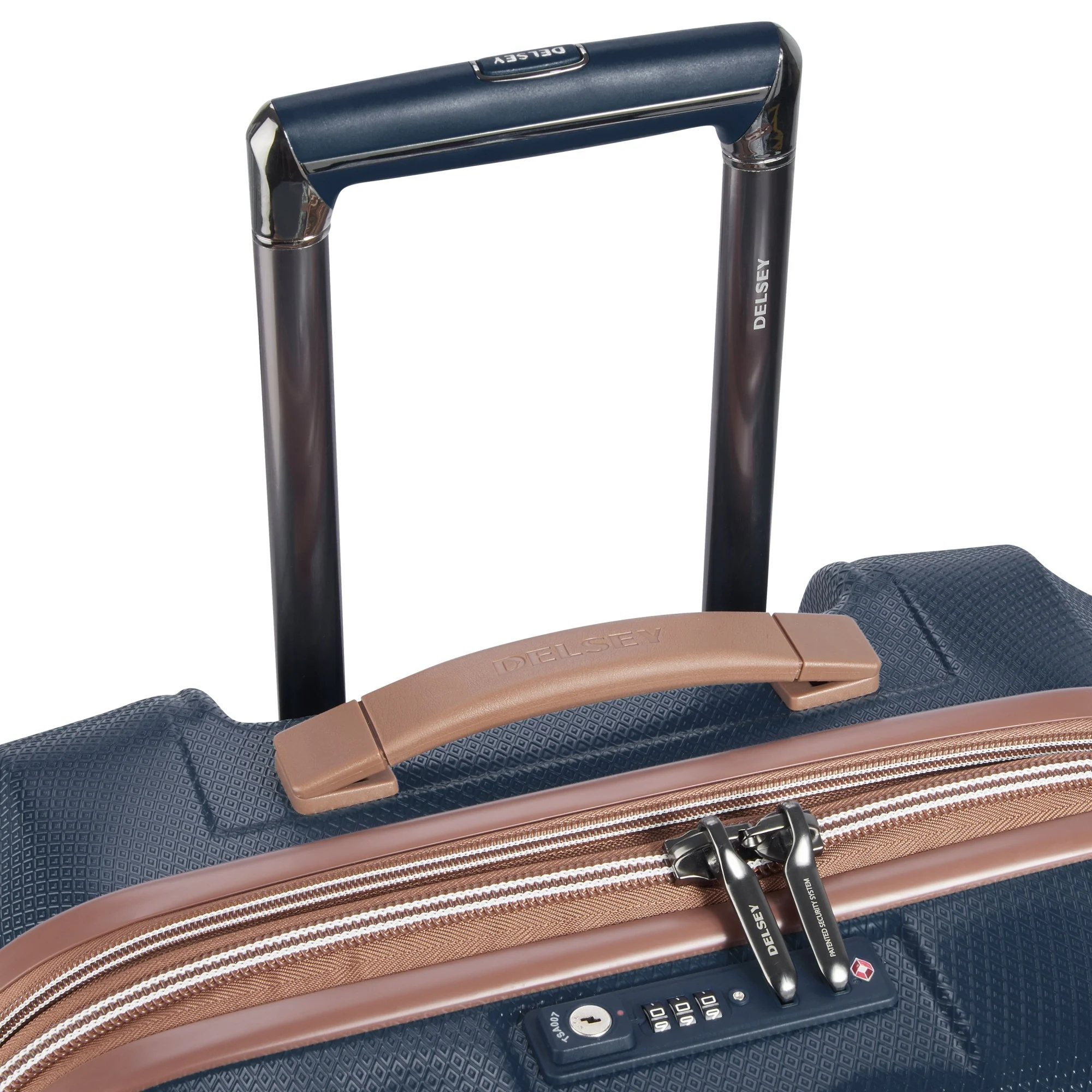 Delsey Paris Carrousel - 4-Rollen-Trolley 67 cm erw. (marineblau) - Image 7