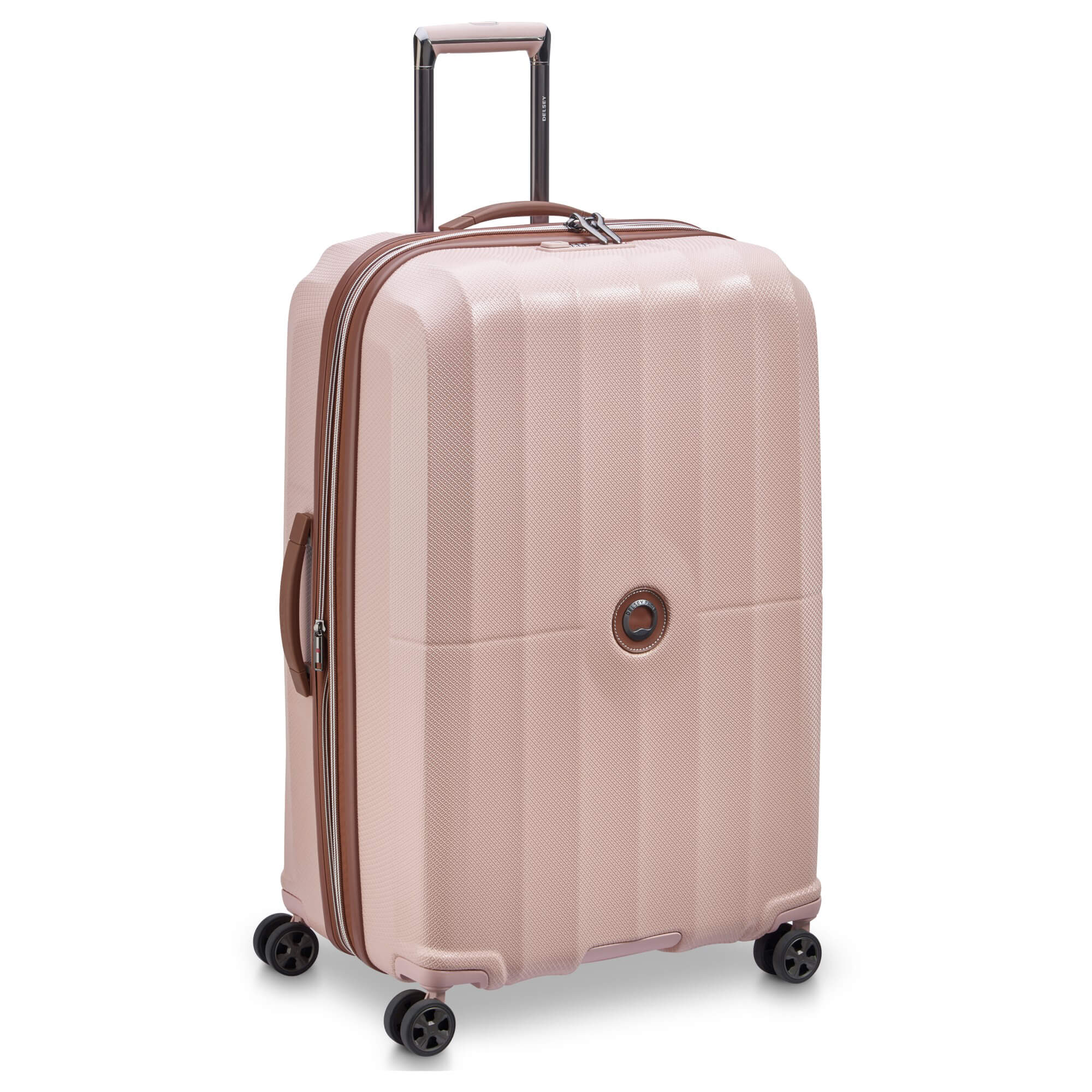 Delsey Paris Carrousel - 4-Rollen-Trolley 77 cm erw. (pink, ) - Image 5