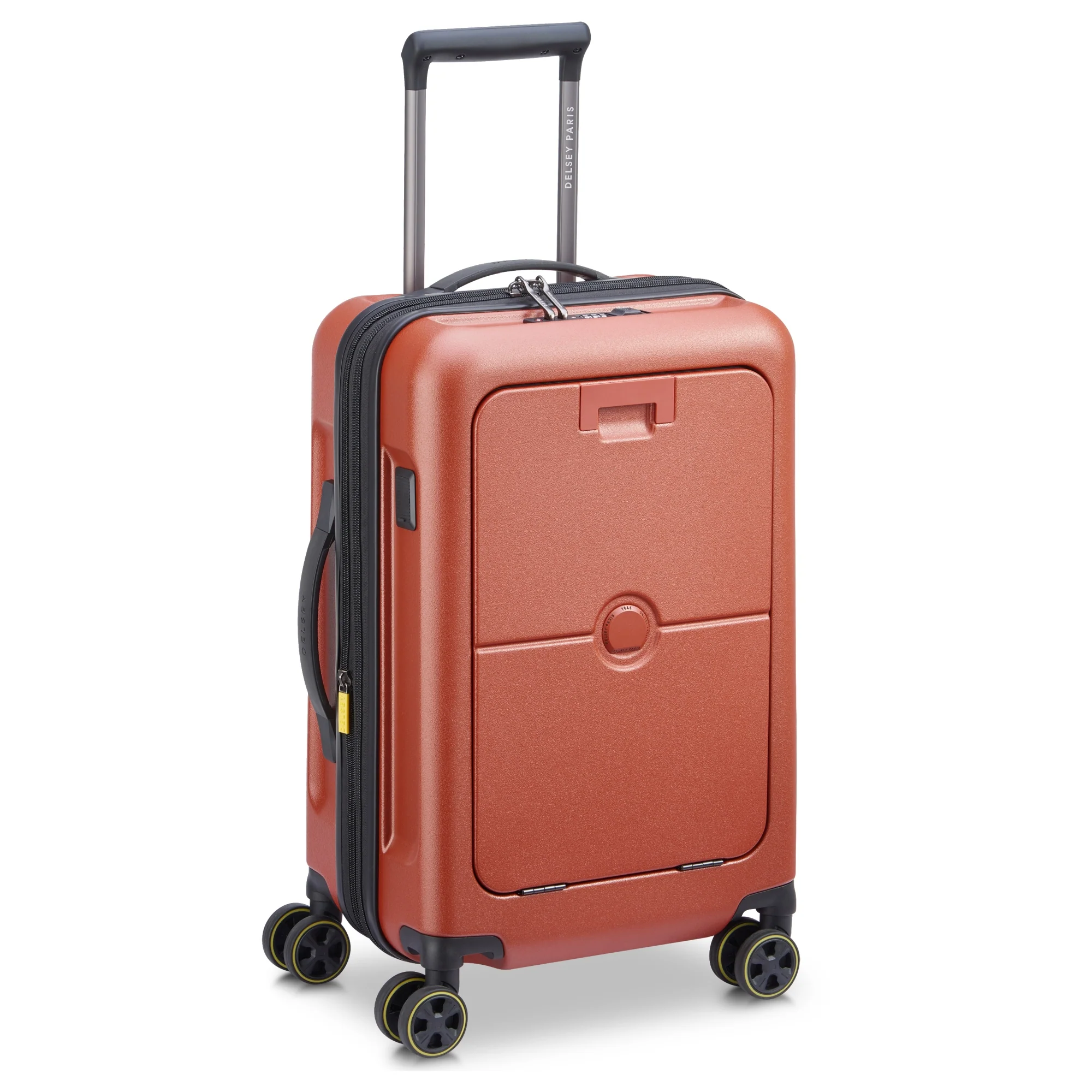 Delsey Paris Turenne 2.0 - 4-Rollen-Kabinentrolley mit Vortasche 55 cm USB erw. (backstein) - Image 2