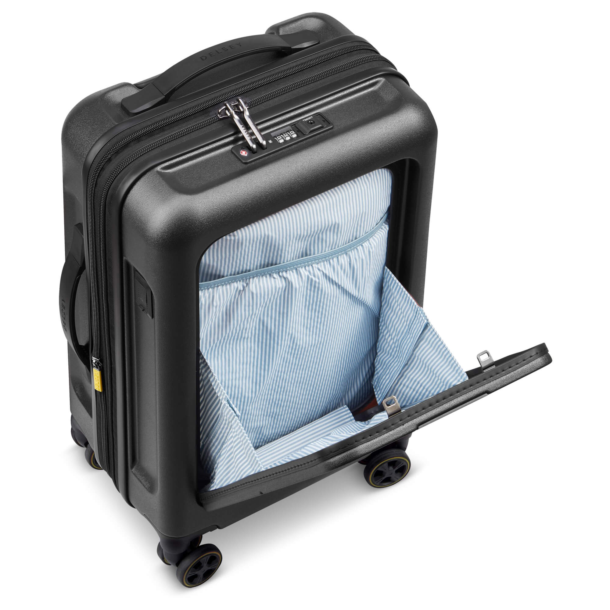 Delsey Paris Turenne 2.0 - 4-Rollen-Kabinentrolley S 56 cm erw. (schwarz) - Image 6