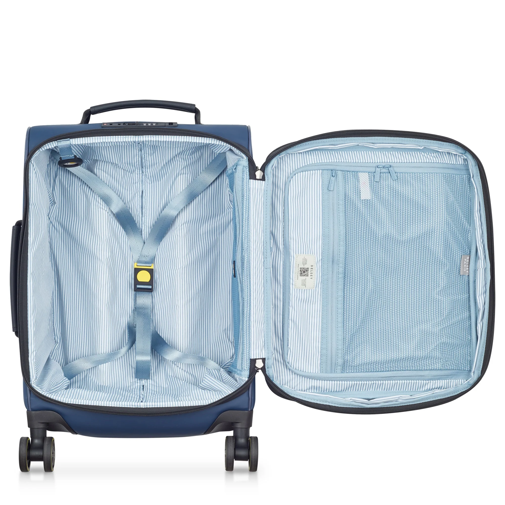 Delsey Paris Turenne Soft - 4-Rollen-Trolley 56 cm S erw. (nachtblau) - Image 6