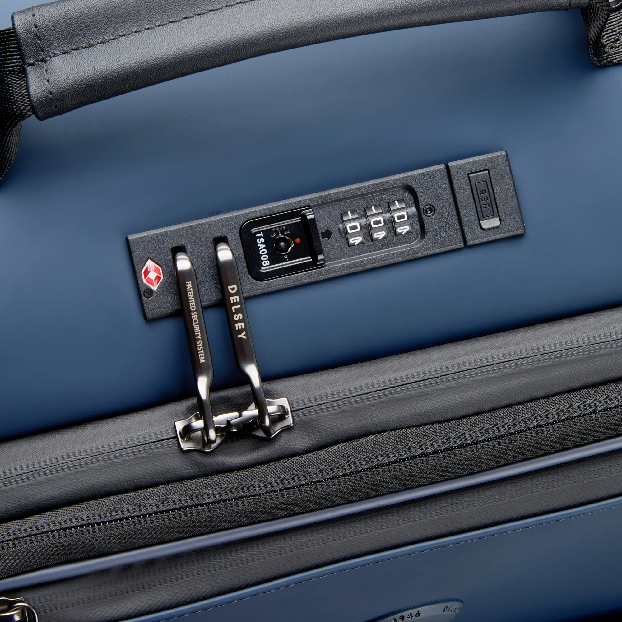 Delsey Paris Turenne Soft - 4-Rollen-Trolley 56 cm S erw. (nachtblau) - Image 8