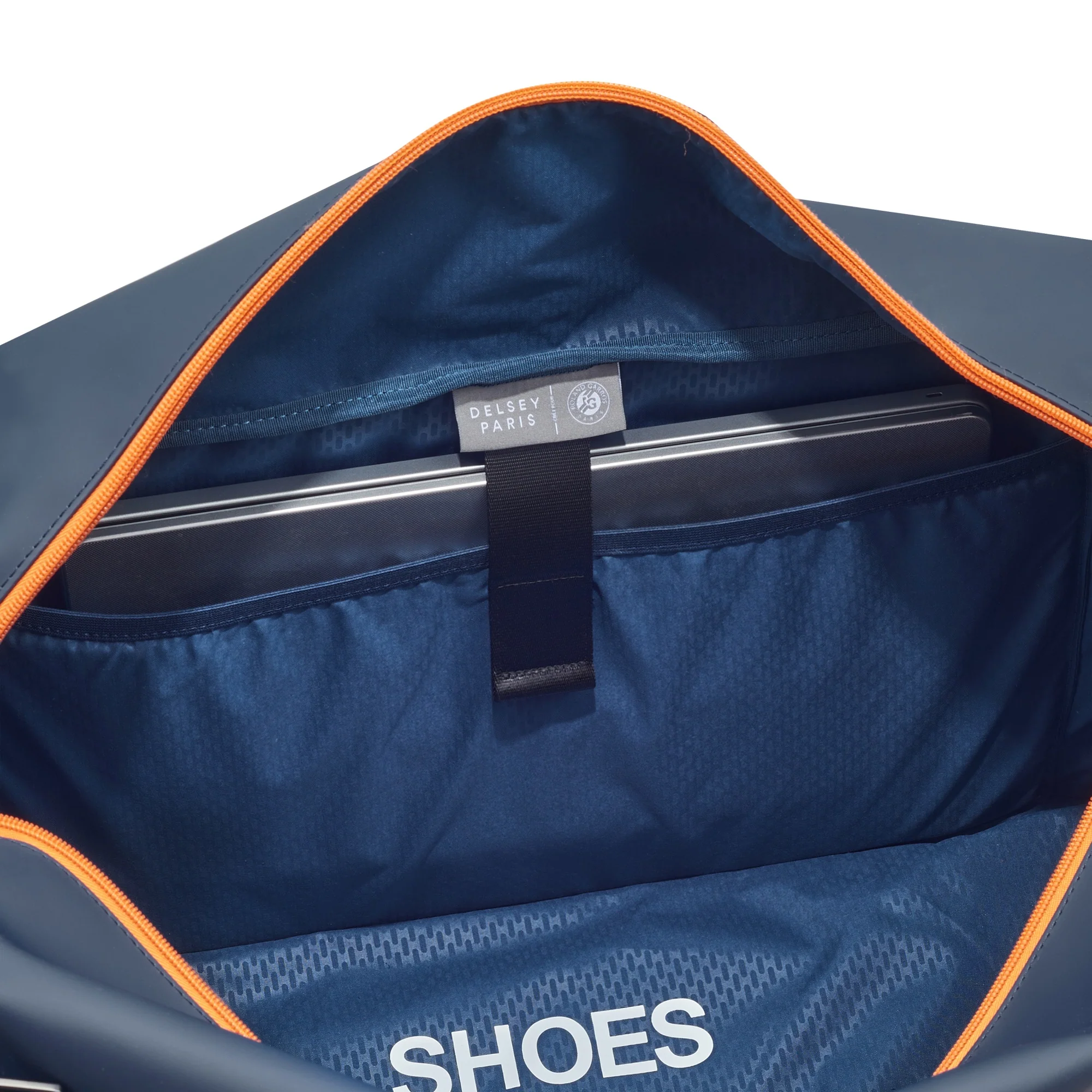 Delsey Paris Turenne Soft Roland Garros- Reisetasche 55 cm (blau) - Image 5