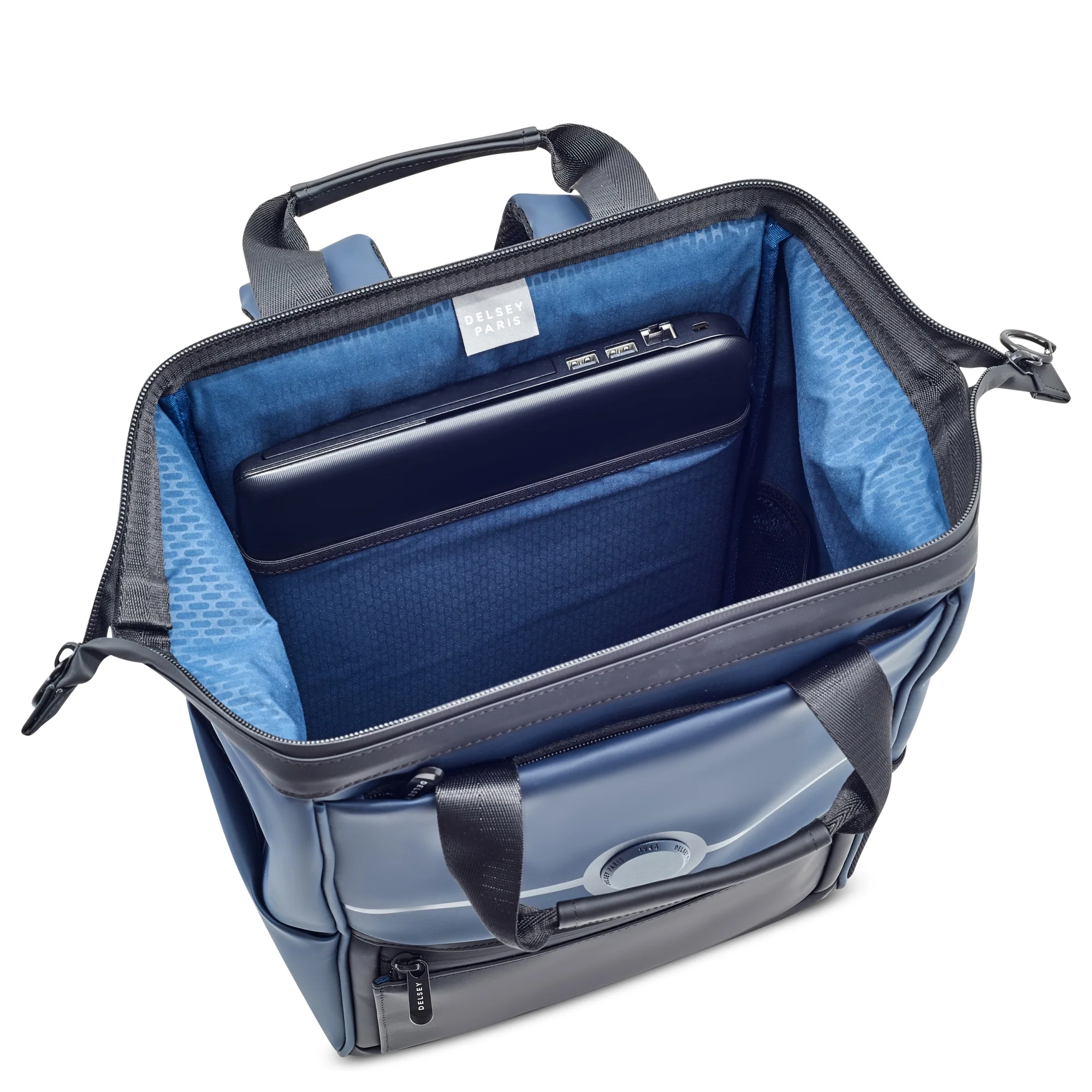 Delsey Paris Turenne Soft - Rucksack 14" 39 cm (nachtblau) - Image 5