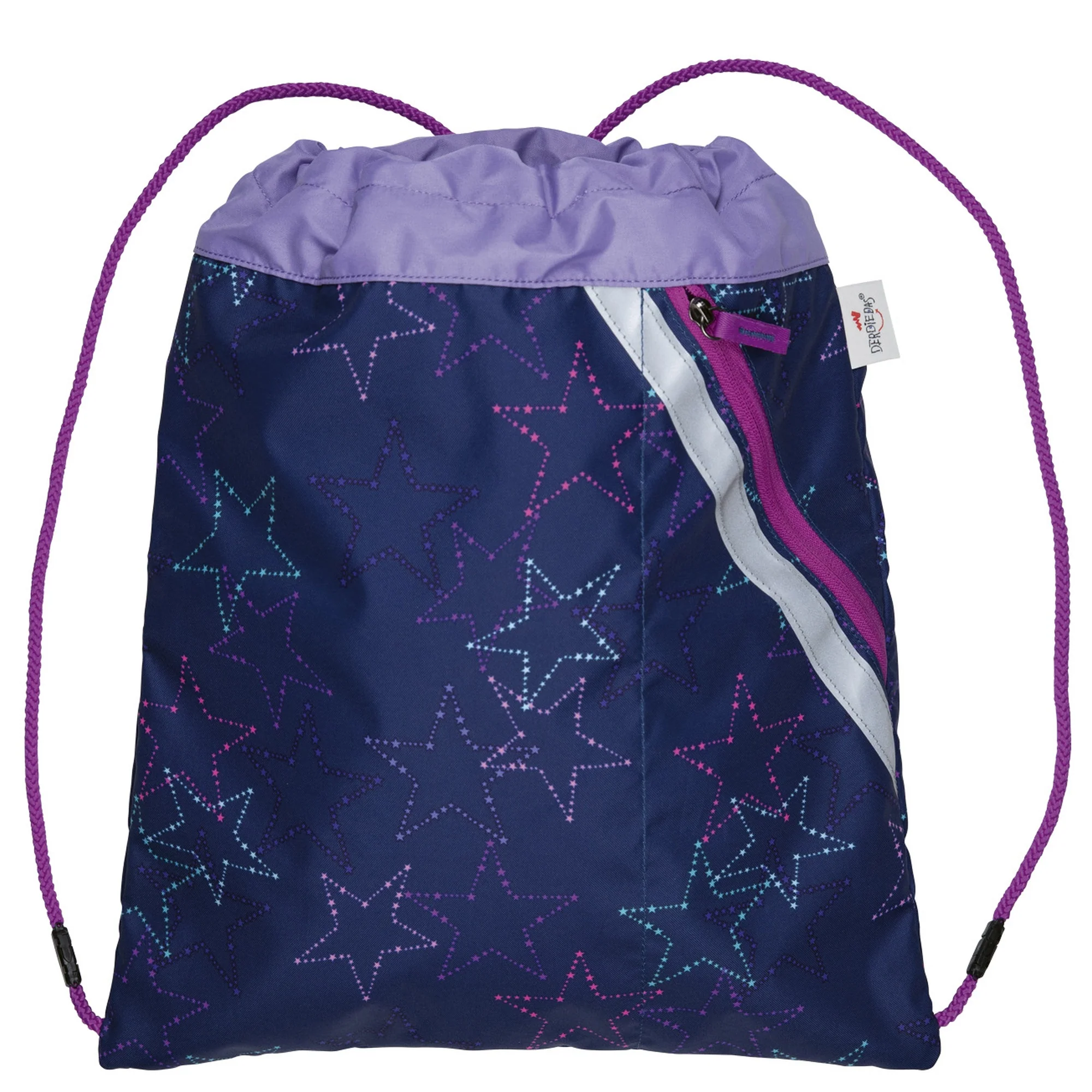 DerDieDas ErgoFlex Easy Exclusive LED - Schulranzen Set 5 tlg. 950g (Dancing Star) - Image 10