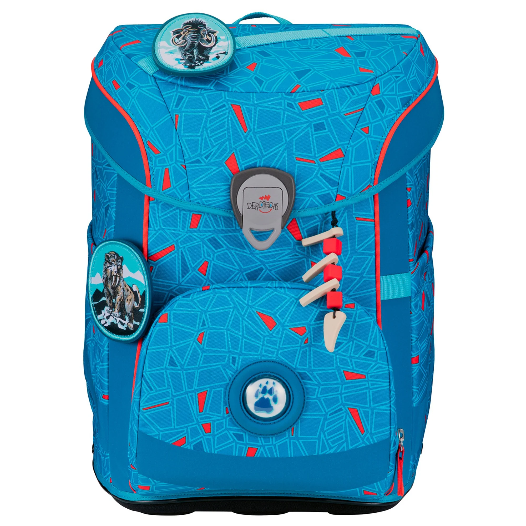DerDieDas ErgoFlex Easy Exklusiv Superflash - Schulranzen Set 5 tlg. 950g (Blue Ice) - Image 2