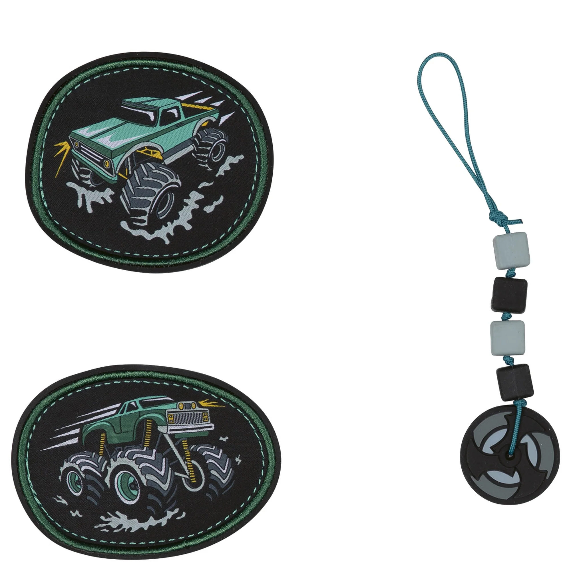 DerDieDas ErgoFlex Easy Exklusiv Superflash - Schulranzen Set 5 tlg. 950g (Super Truck) - Image 12