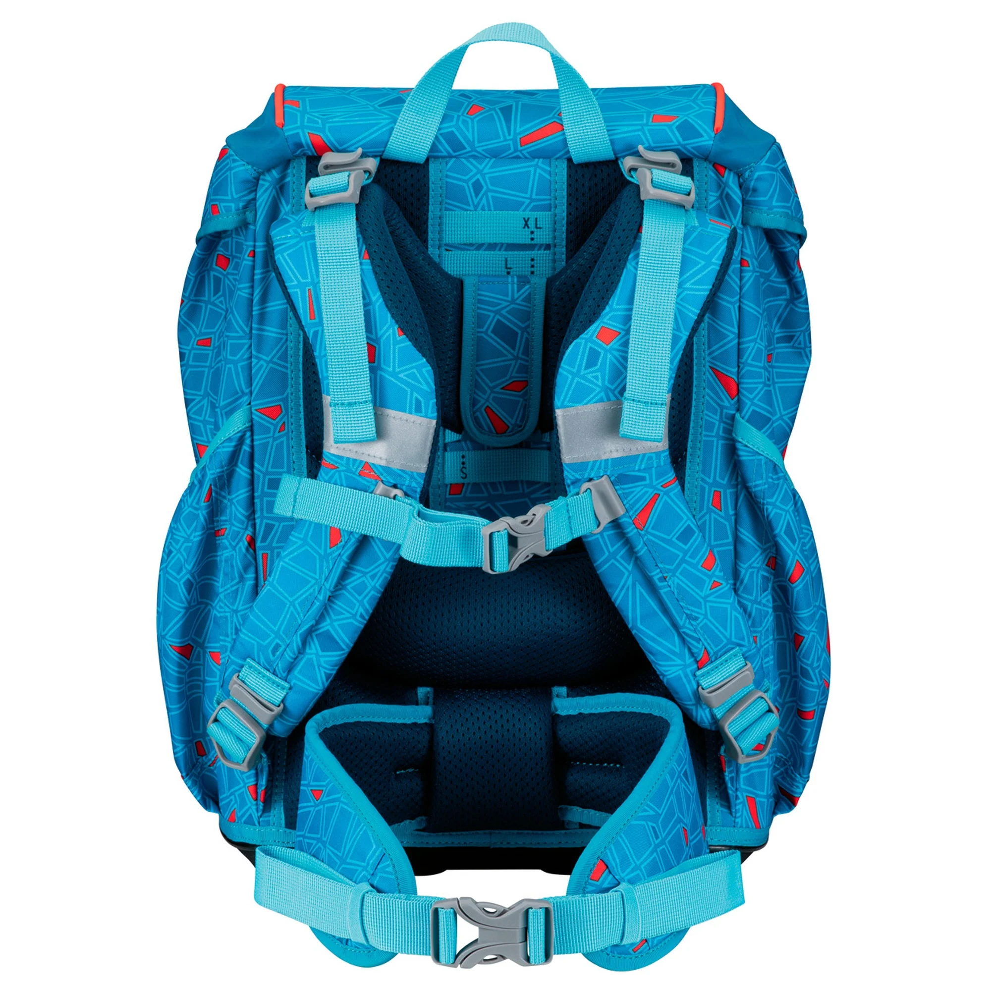 DerDieDas ErgoFlex Light Exklusiv Superflash - Schulranzen Set 5tlg. 800g (Blue Ice) - Image 4