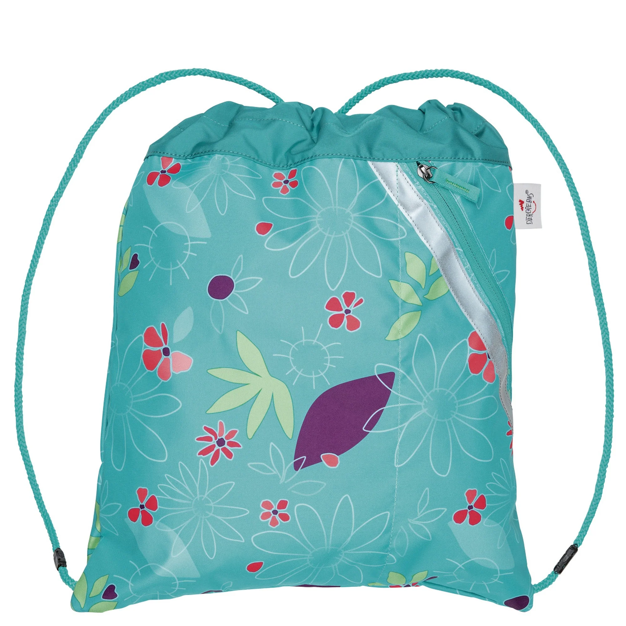 DerDieDas ErgoFlex Light - Schulranzen Set 5tlg. 800g (Butterfly Garden) - Image 10