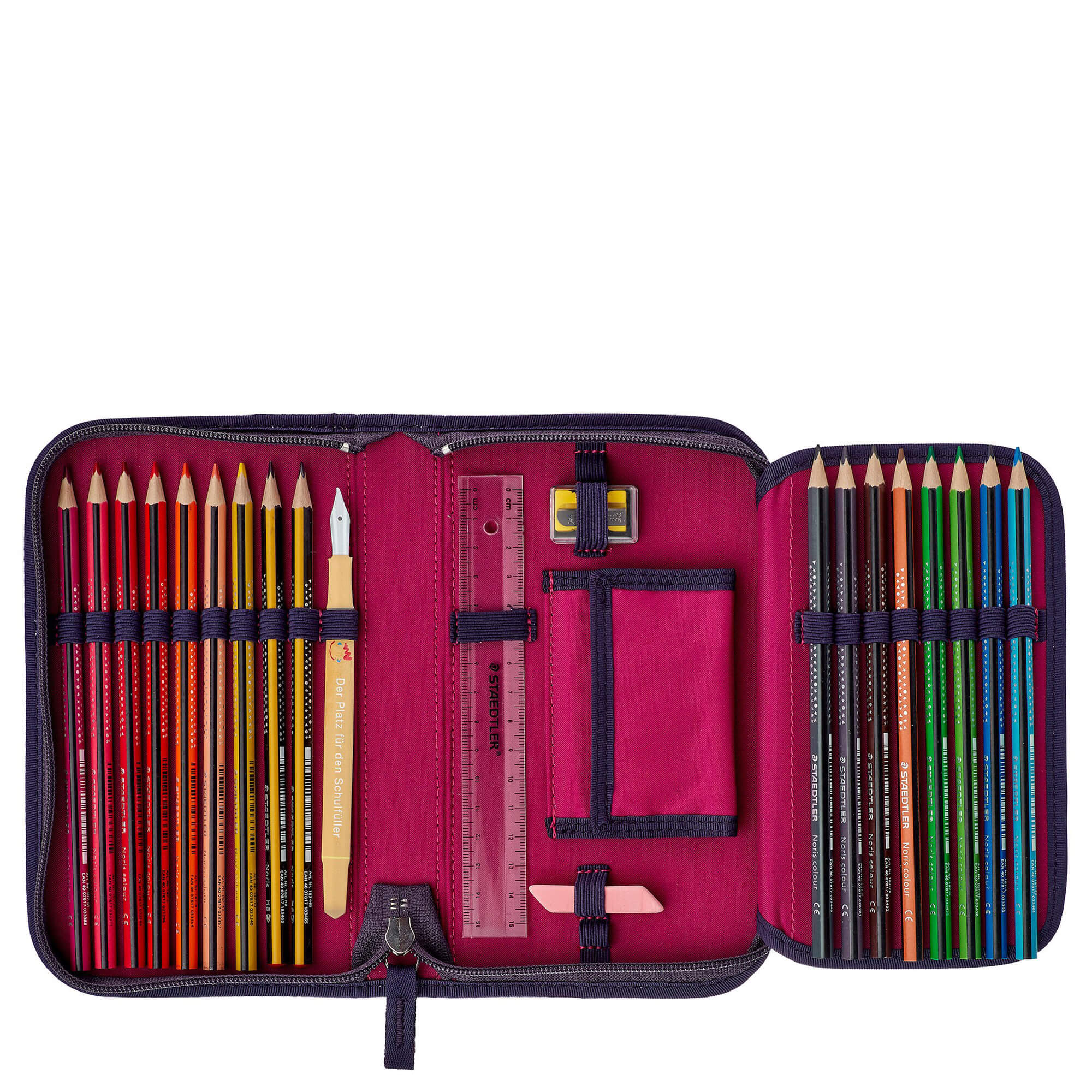 DerDieDas ErgoFlex Max Superflash Neon - Schulranzen Set 5tlg. 950g (Neon Star) - Image 8