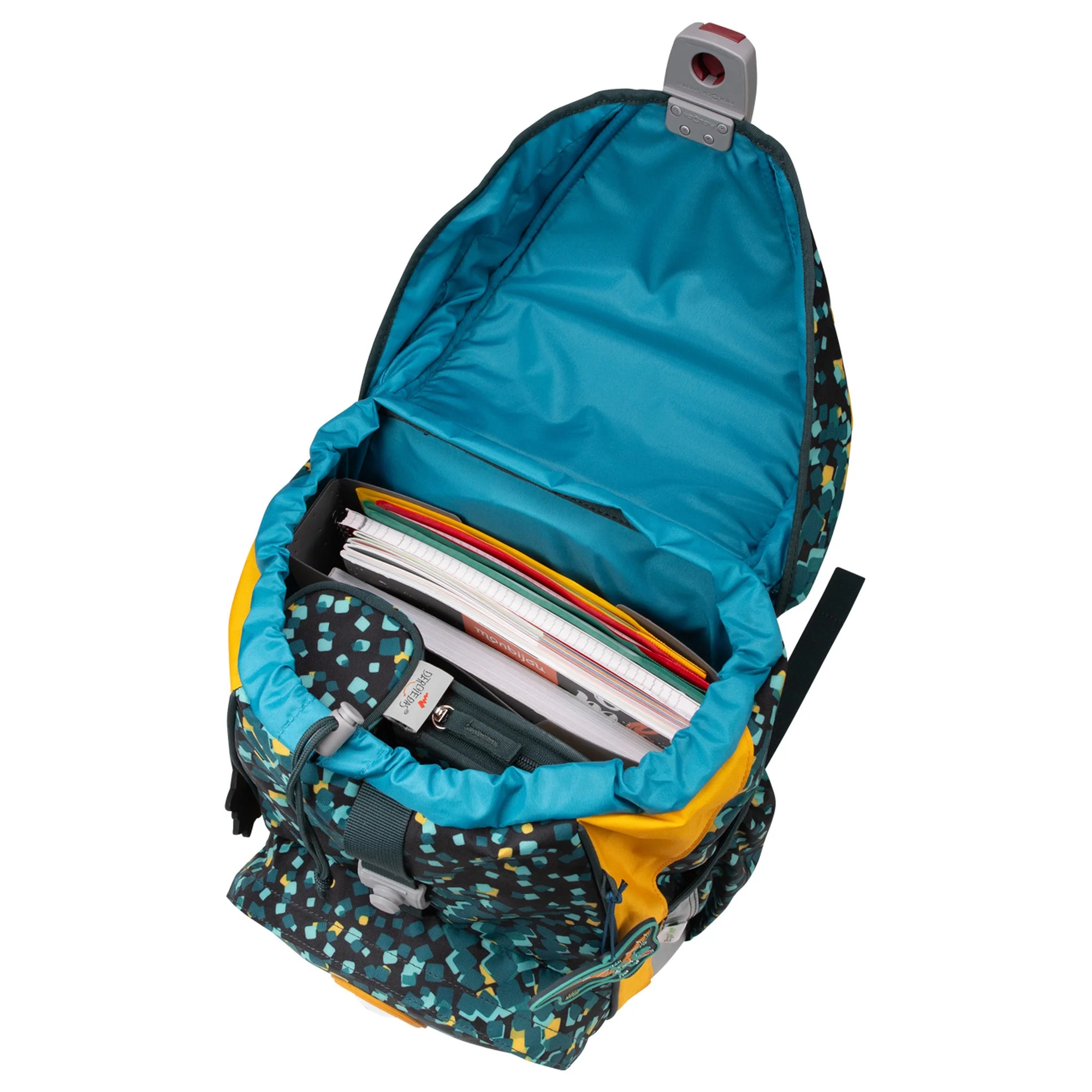 DerDieDas ErgoFlex Light - Schulranzen Set 5tlg. 800g (Dino Time) - Image 5