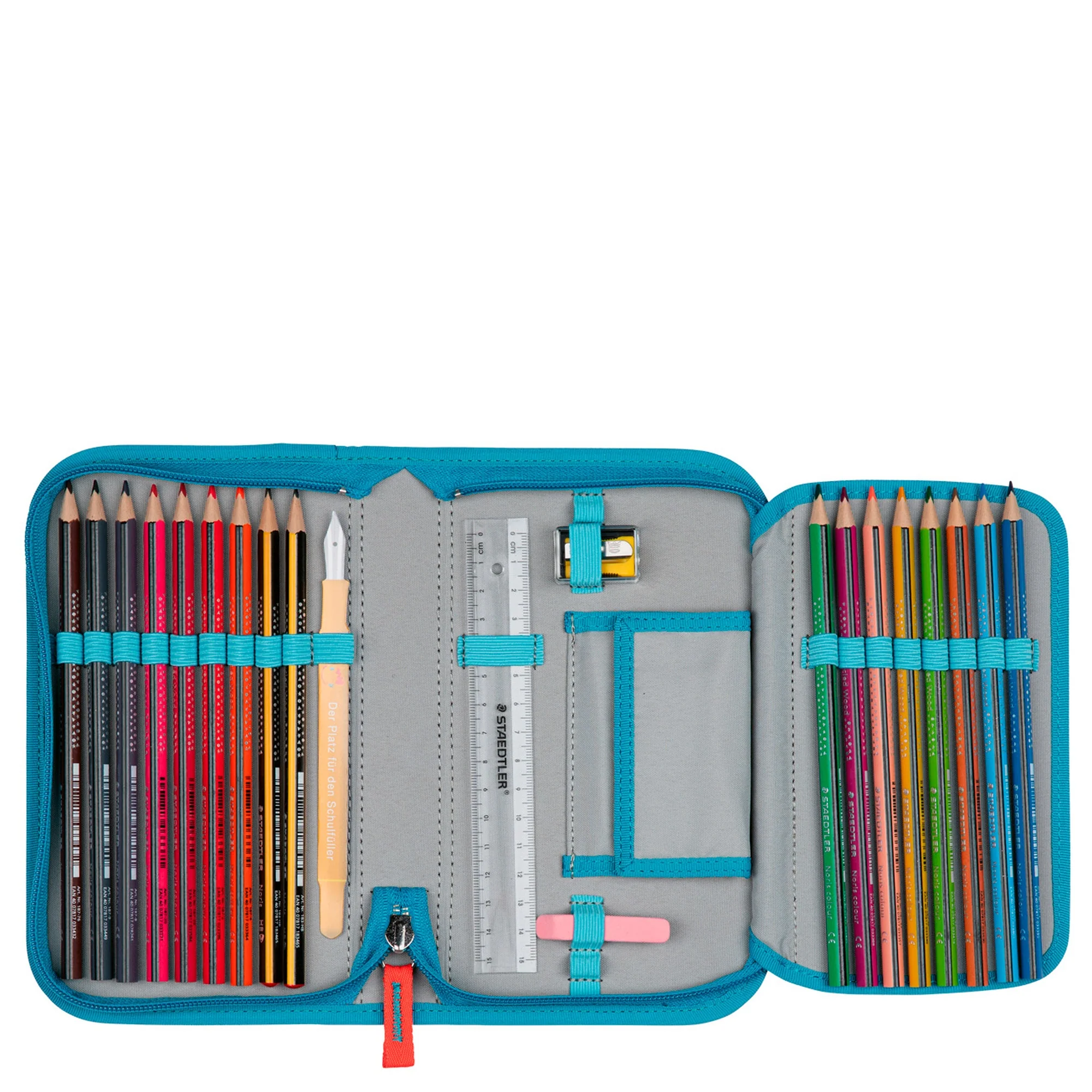 DerDieDas ErgoFlex Tiny Exklusiv Superflash - Schulranzen Set 5 tlg. 900g (Blue Ice) - Image 8
