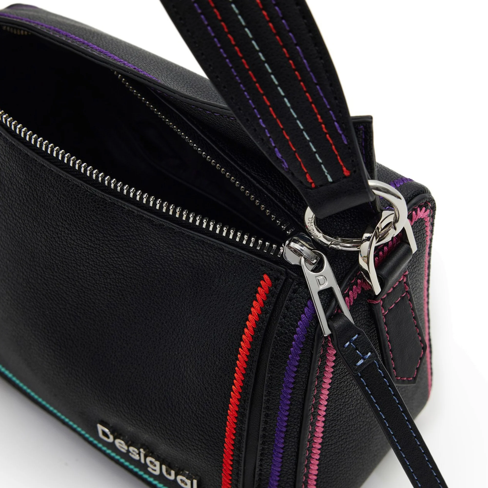 Desigual Cleo Black Phuket - Schultertasche Mini 22.5 cm (black) - Image 3
