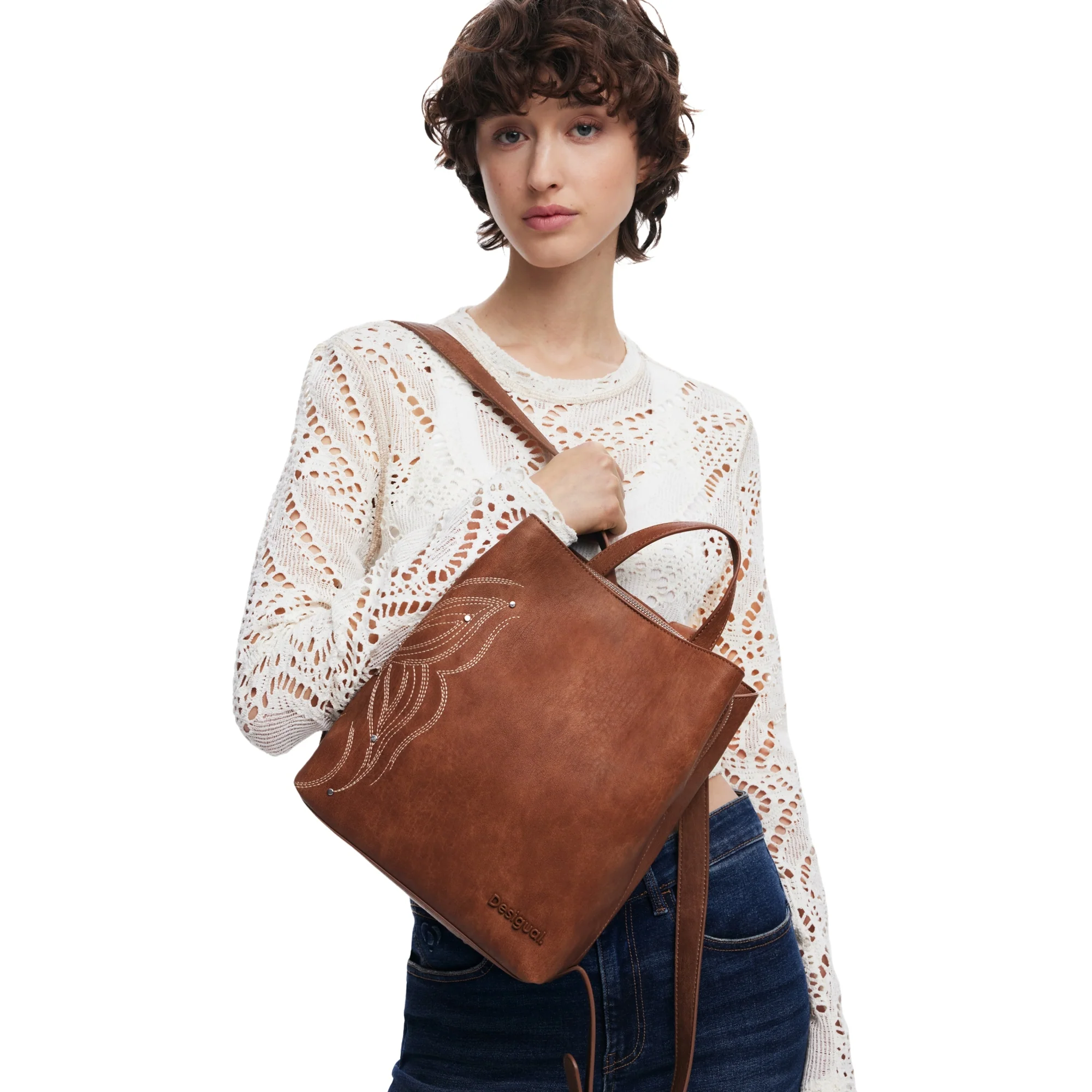 Desigual Goodall Sand Sumy - Rucksack Mini (arena) - Image 5