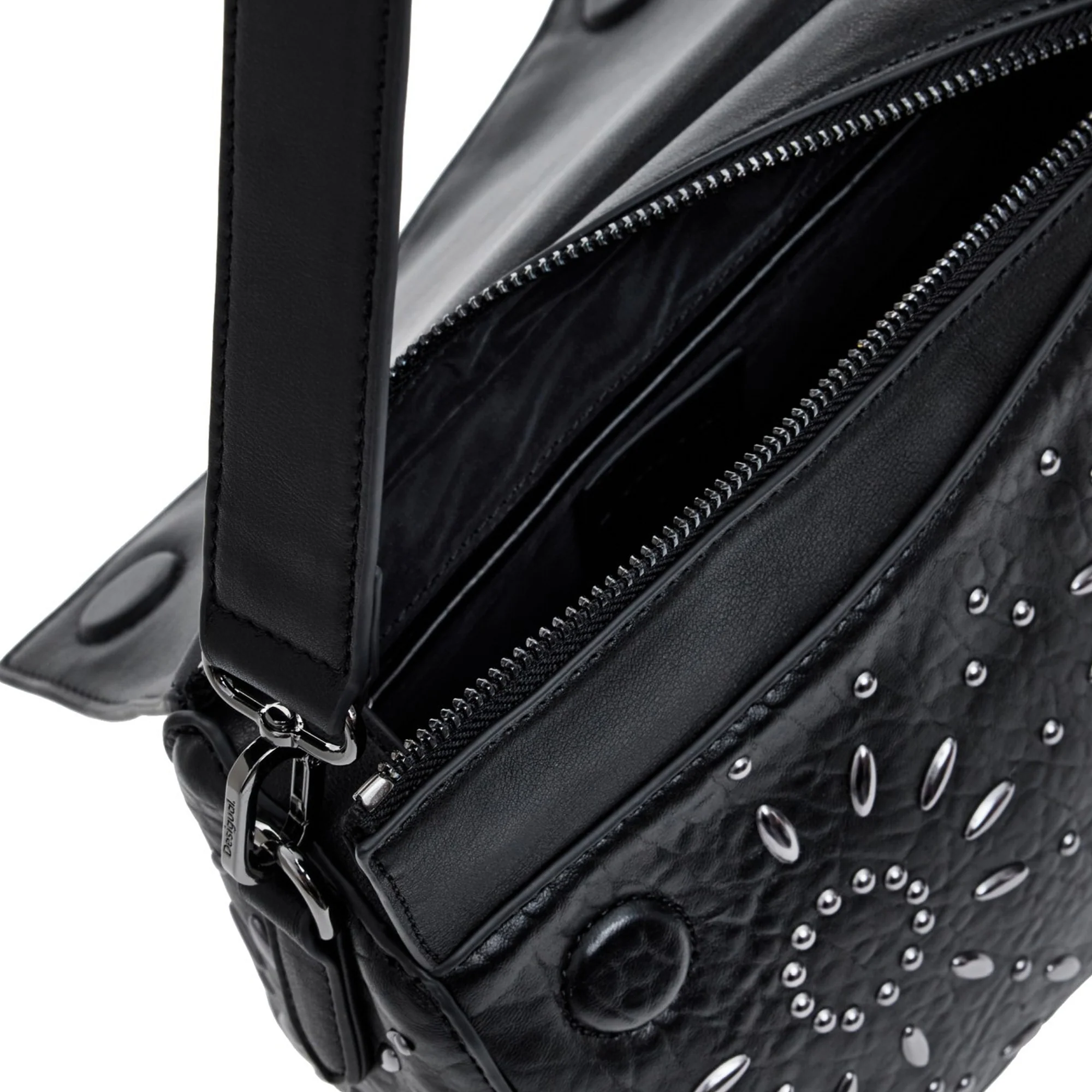 Desigual Metal Dandelion Phuket - Schultertasche Mini (black) - Image 3