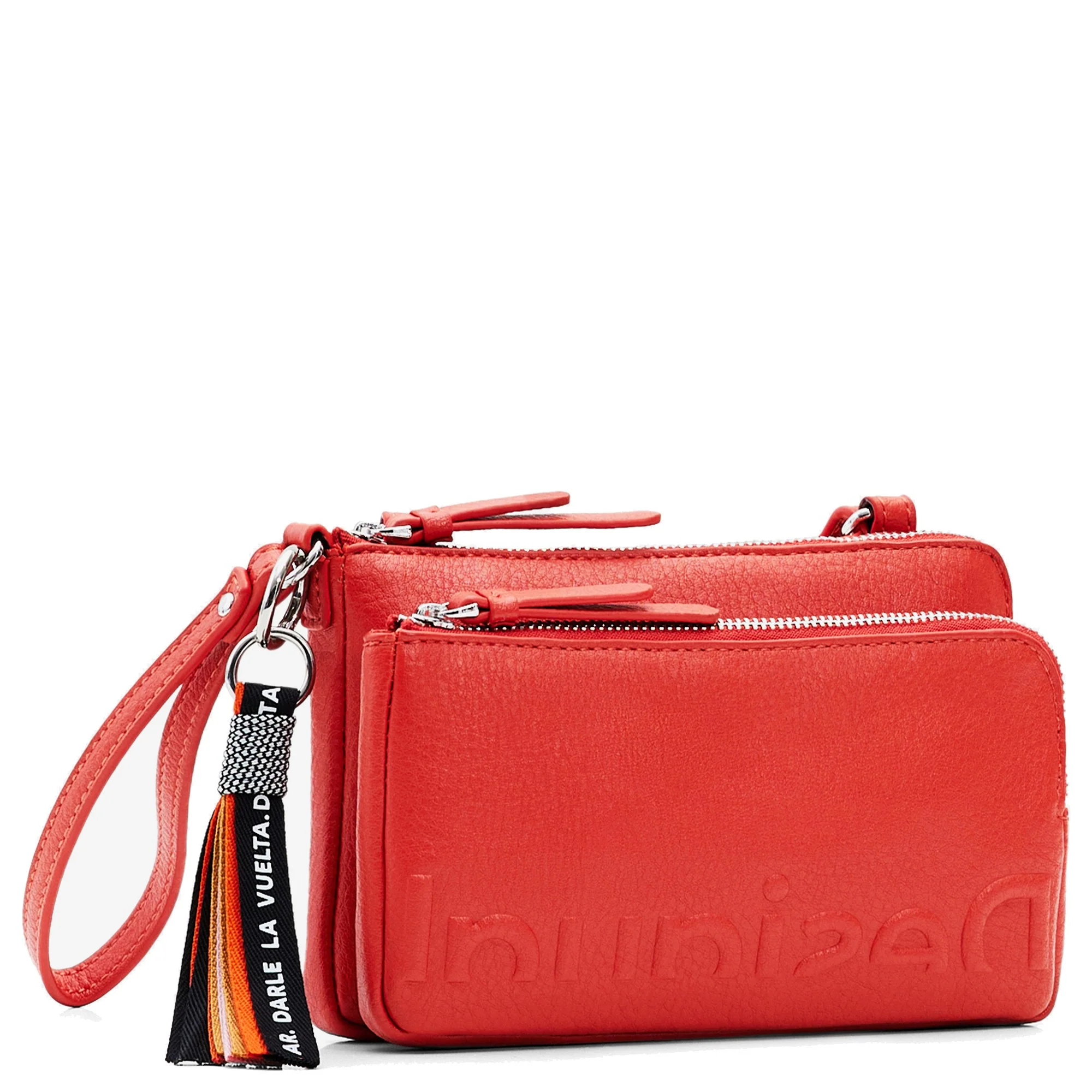 Desigual Mone Half Logo 22 Linda Mini - Umhängetasche 19 cm (orange) - Image 3