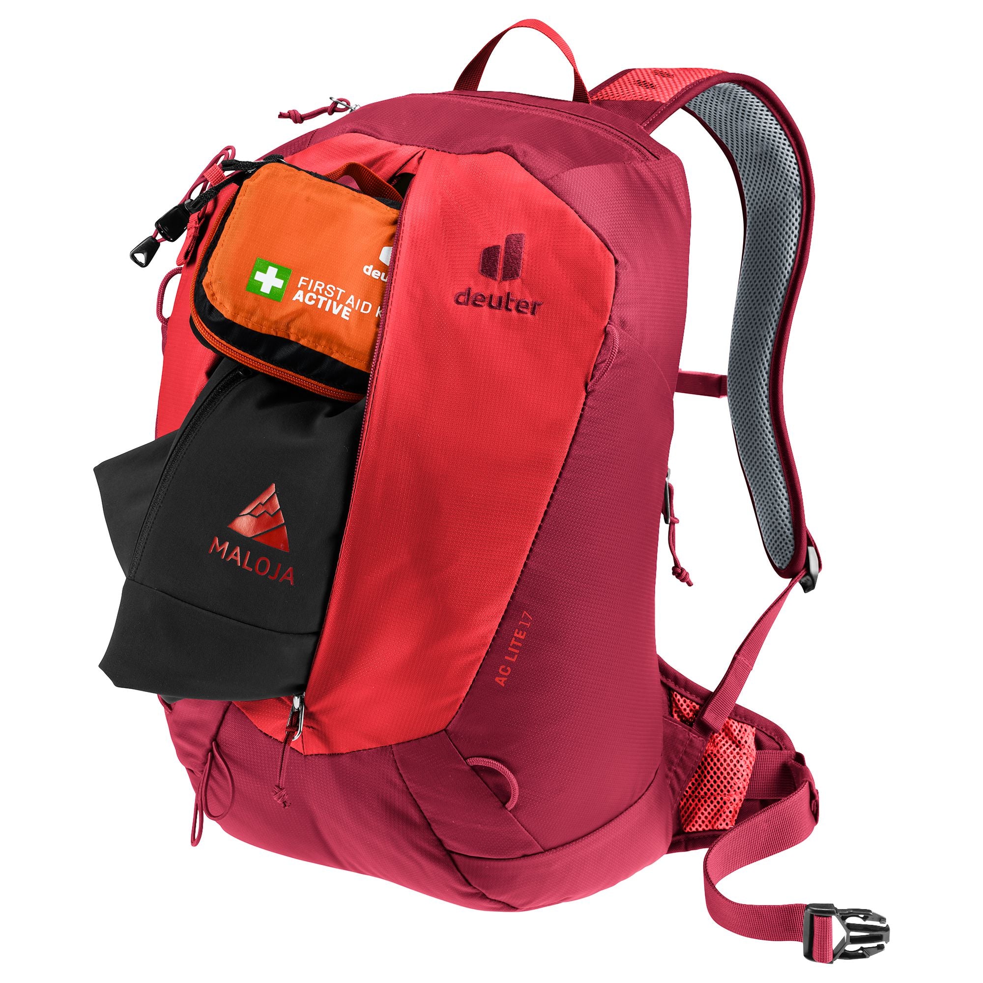 Deuter AC Lite 17 - Wanderrucksack 47 cm (cherry-masala) - Image 8