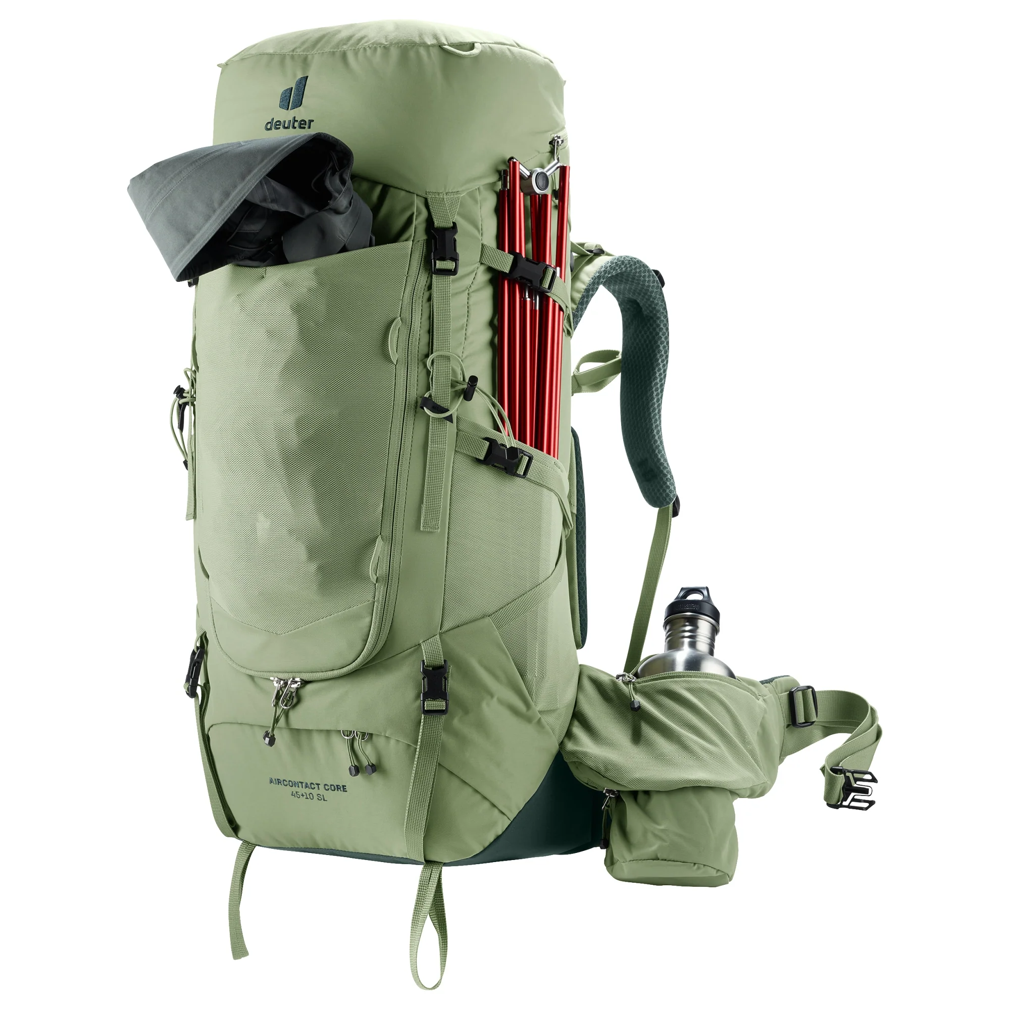 Deuter Aircontact Core 45 + 10 SL - Trekkingrucksack 82 cm (grove-ivy) - Image 8