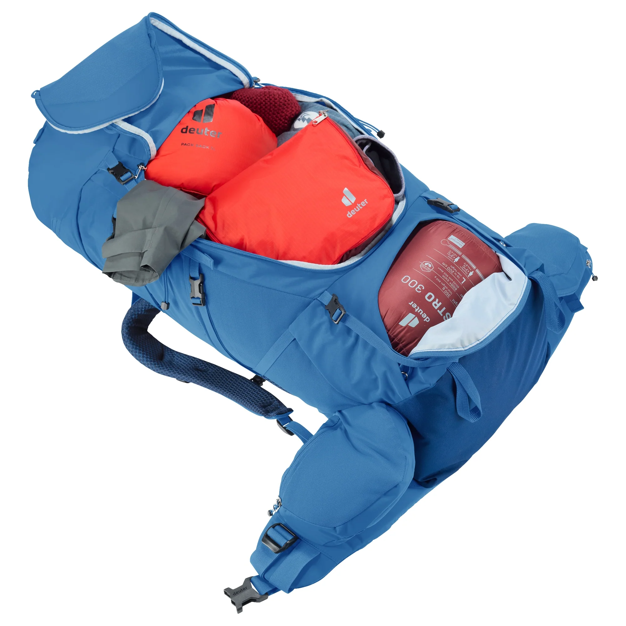 Deuter Aircontact Core 50 + 10 - Trekkingrucksack 82 cm (baltic-nightblue) - Image 7