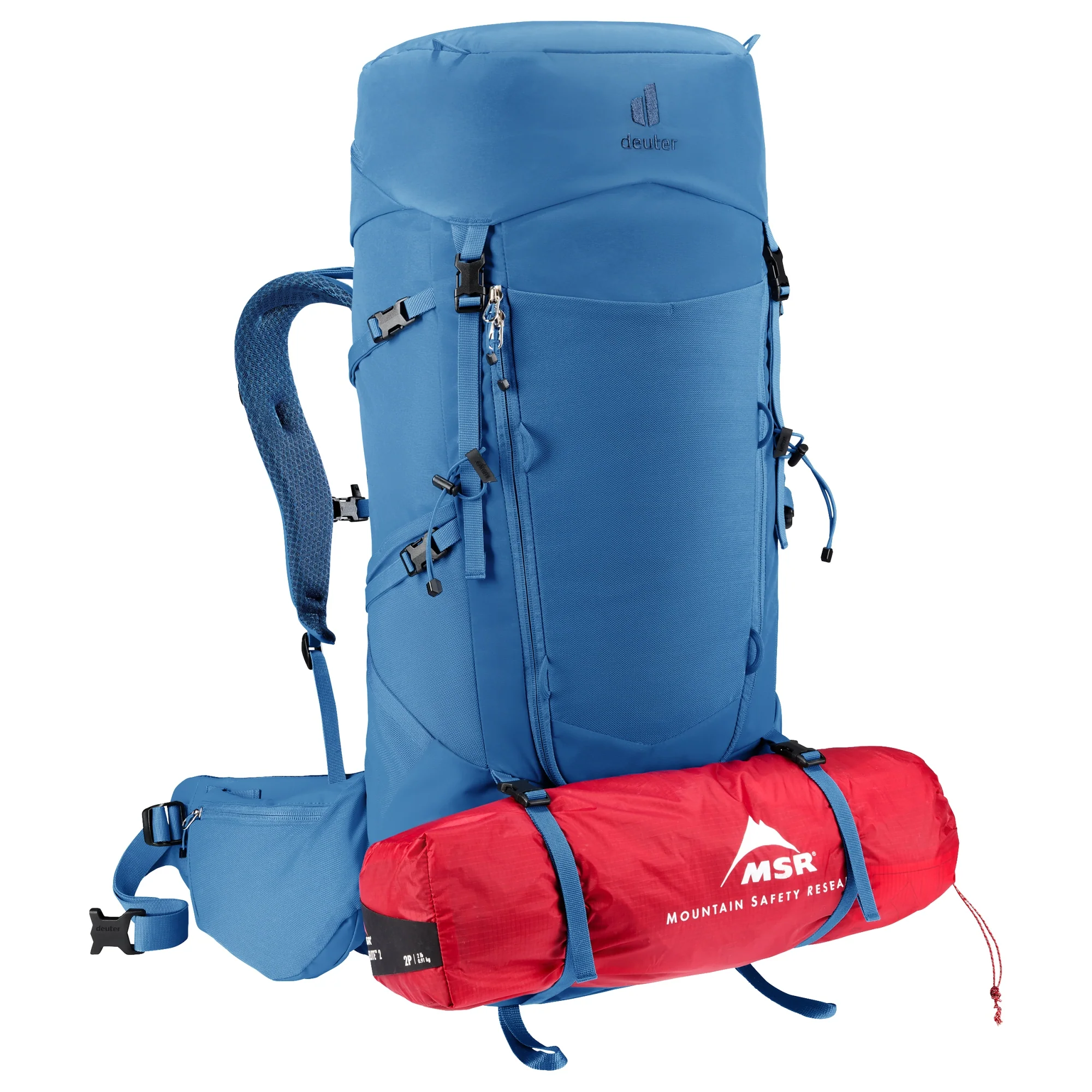 Deuter Aircontact Core 50 + 10 - Trekkingrucksack 82 cm (baltic-nightblue) - Image 8