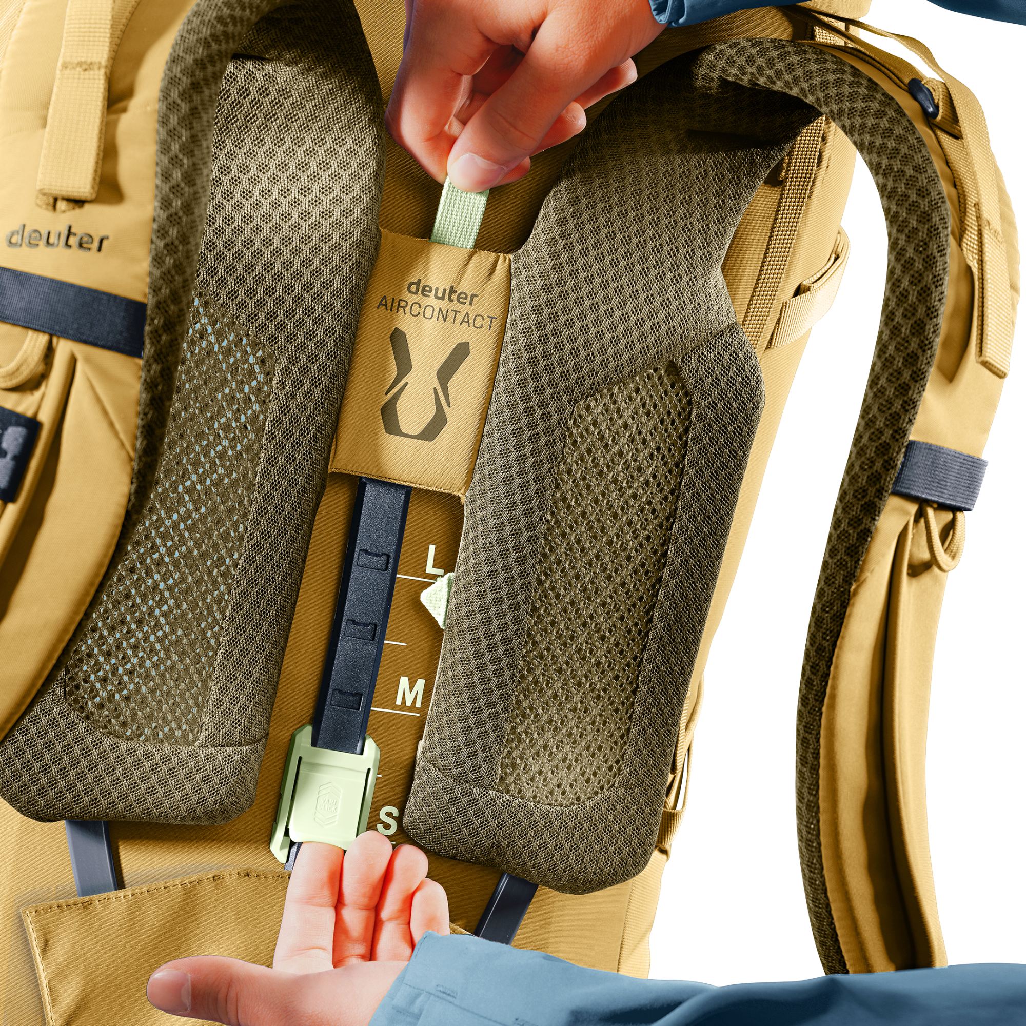 Deuter Aircontact Core 50 + 10 - Trekkingrucksack 82 cm (savanna-nori) - Image 10