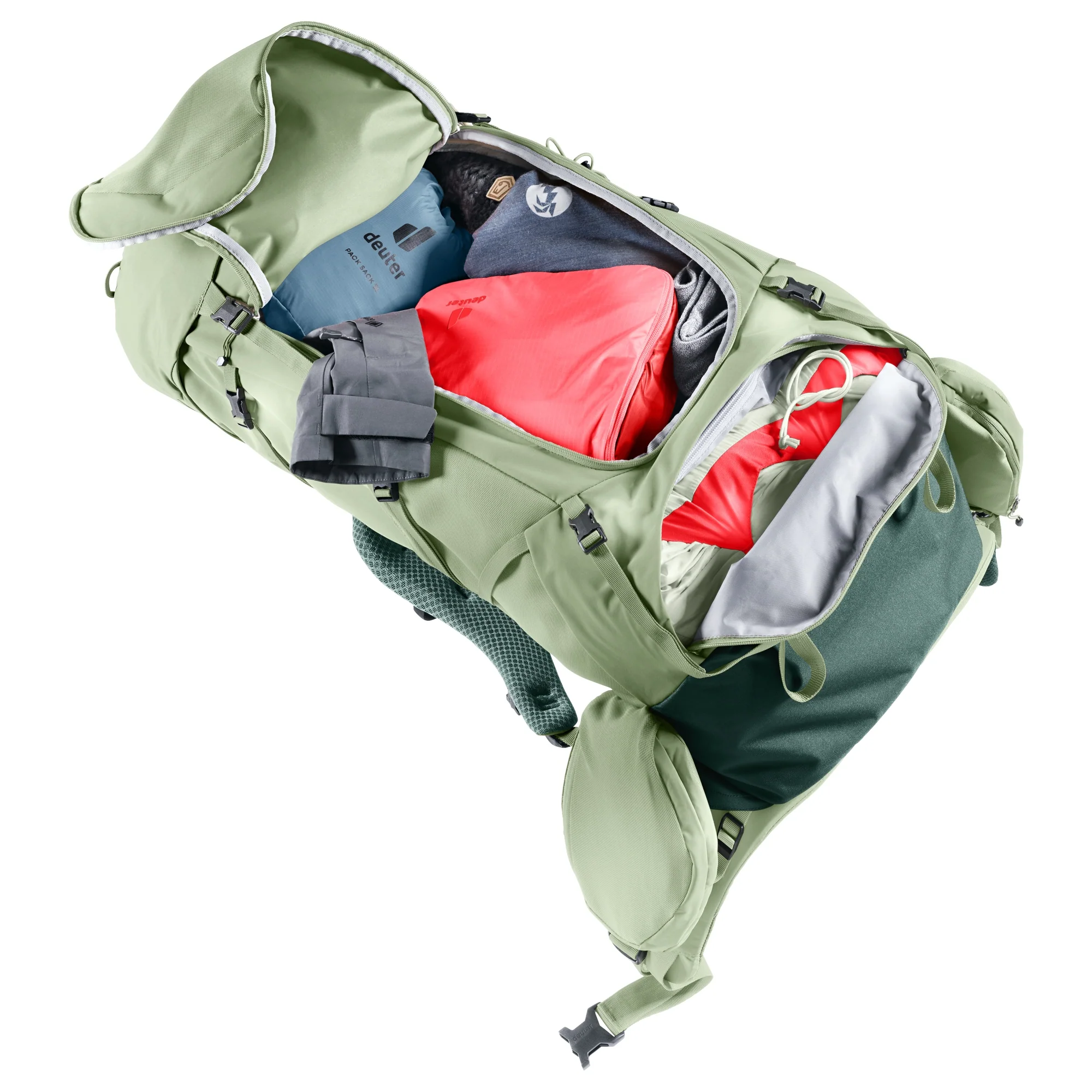 Deuter Aircontact Core 55 + 10 SL - Trekkingrucksack (grove-ivy) - Image 5